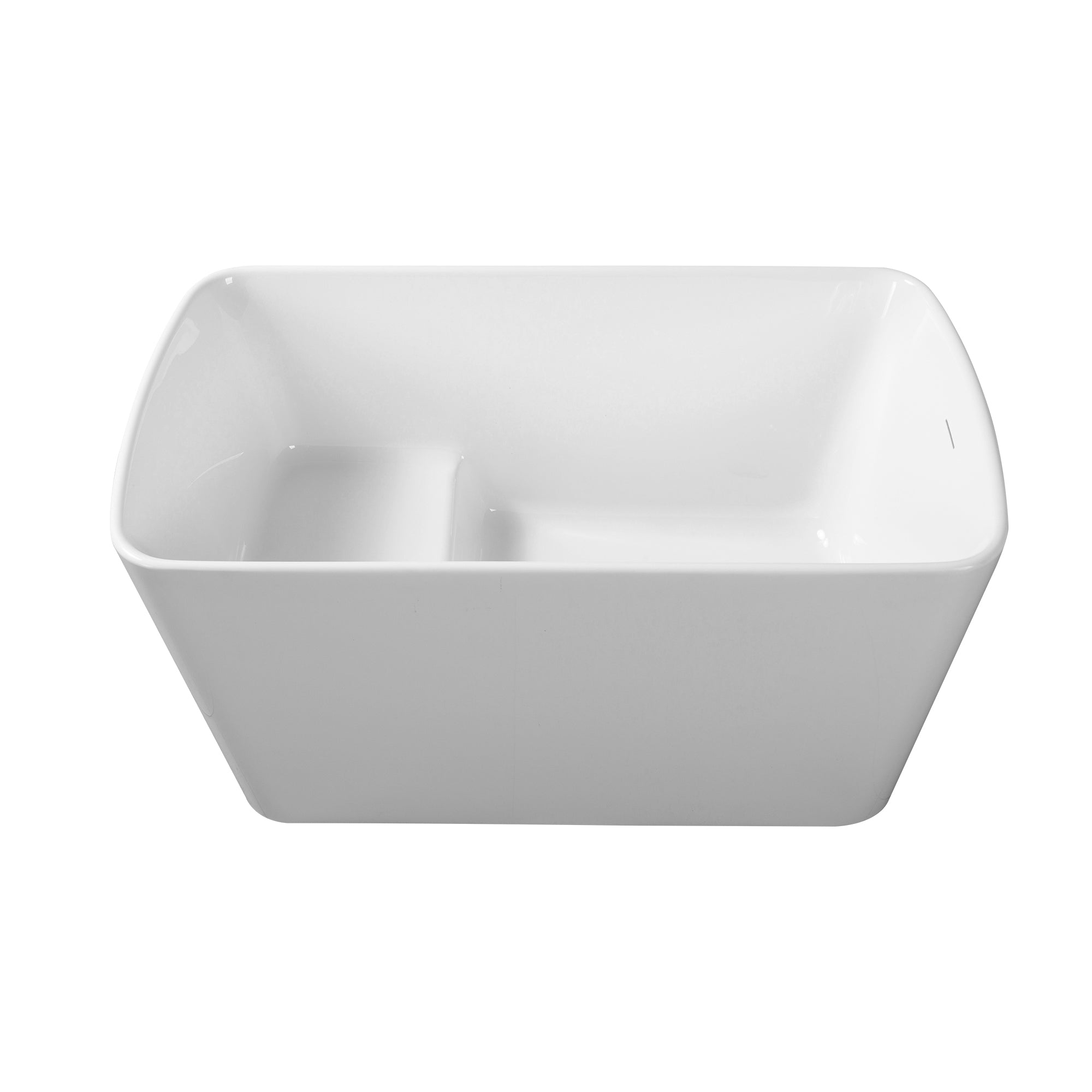 49" Square Acrylic Japanese Soaking Bathtub