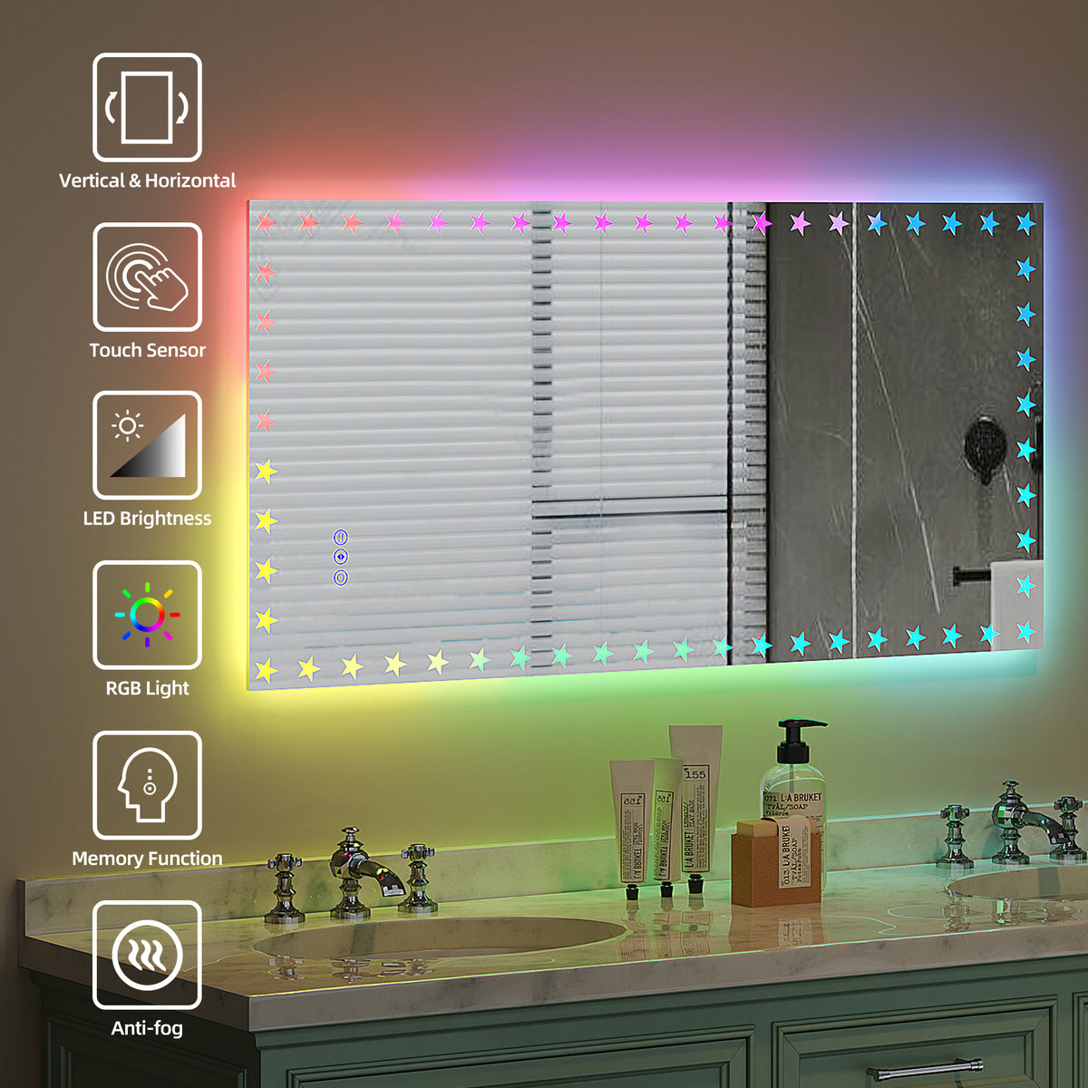 RAINLEX LED Bathroom Mirror (LM03)