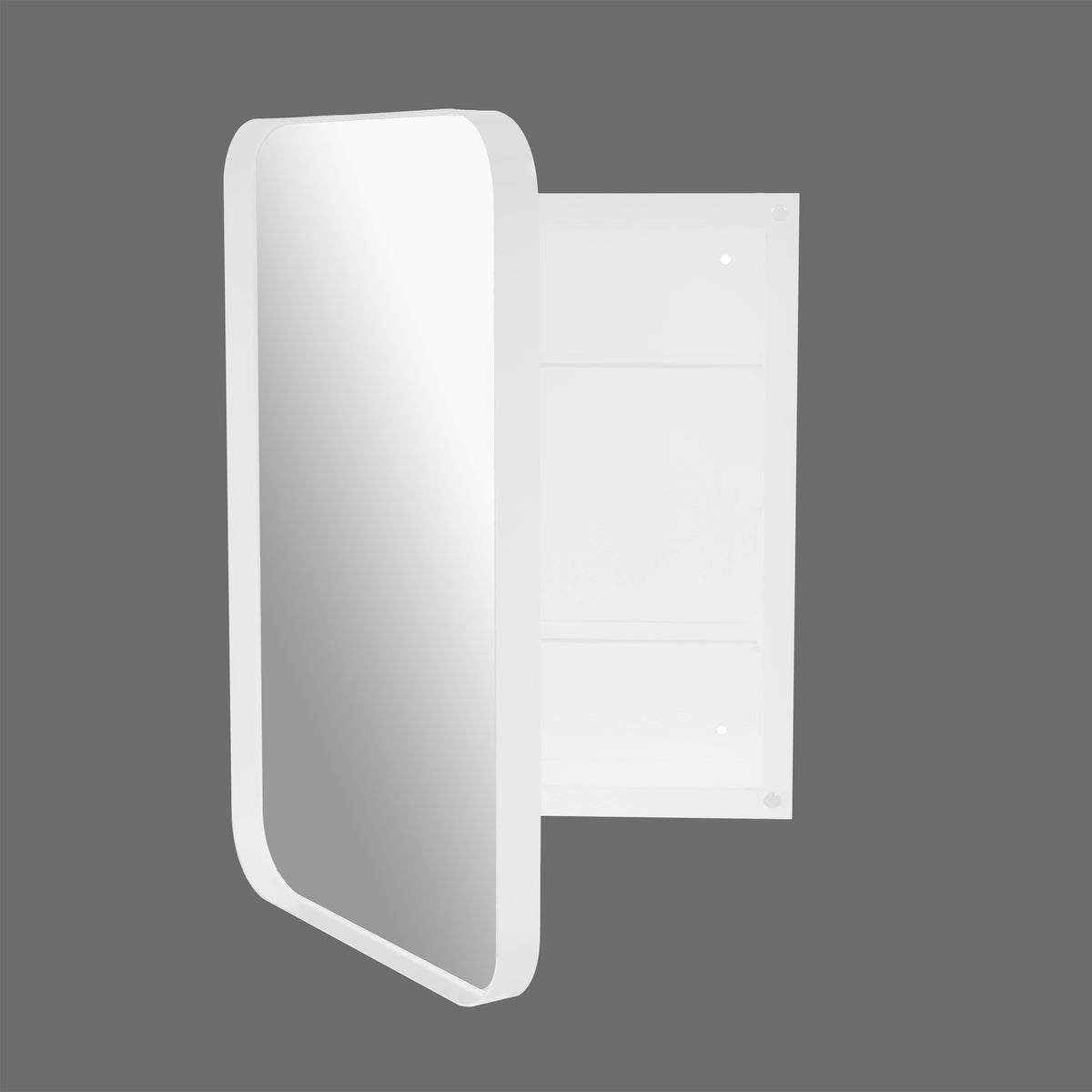 RAINLEX 16" x 24" Recessed Medicine Cabinet with Mirror
