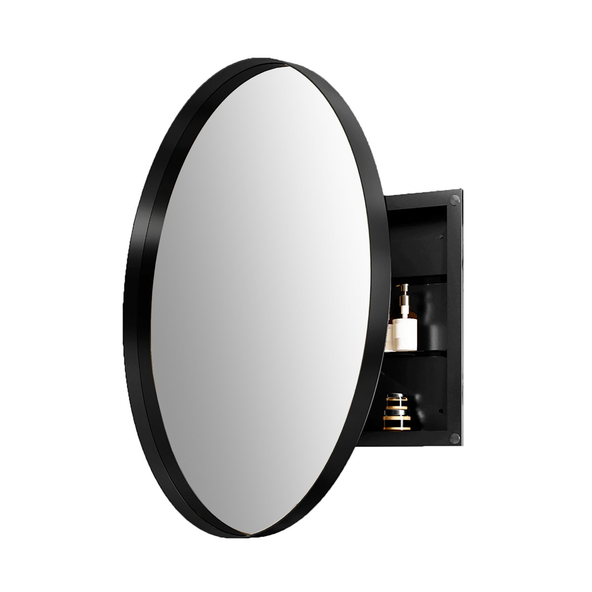 RAINLEX 31.5" x 31.5" Wall-Mount Medicine Cabinet with Mirror