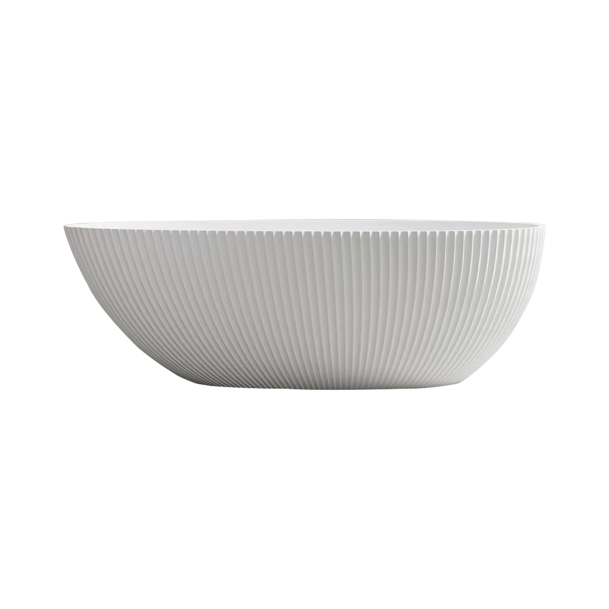 67" Solid Surface Freestanding Soaking Bathtub (S23)