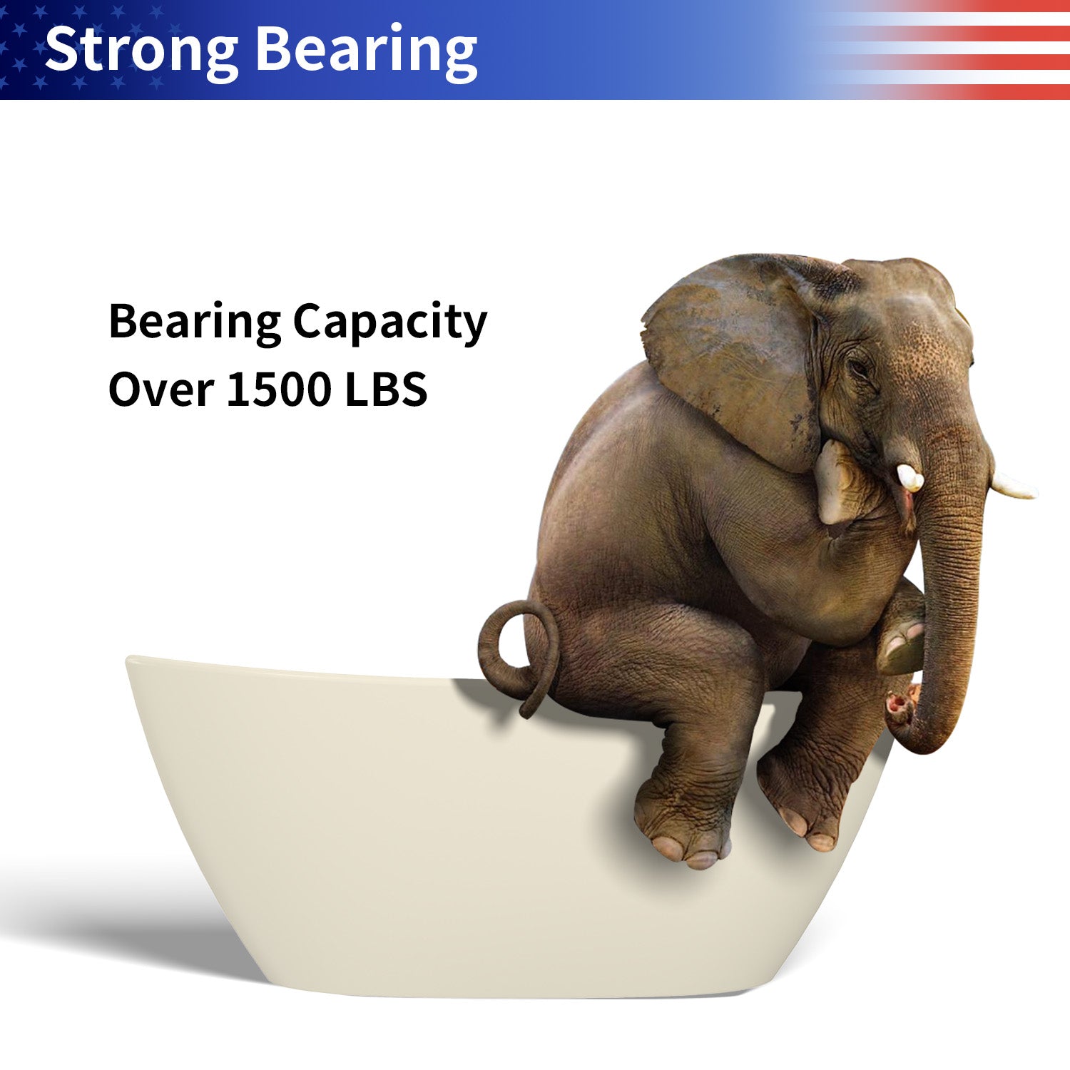 61 in. Oval Solid Surface Freestanding Soaking Bathtub, Stone Resin Deep Soaking Tub with Center Drain