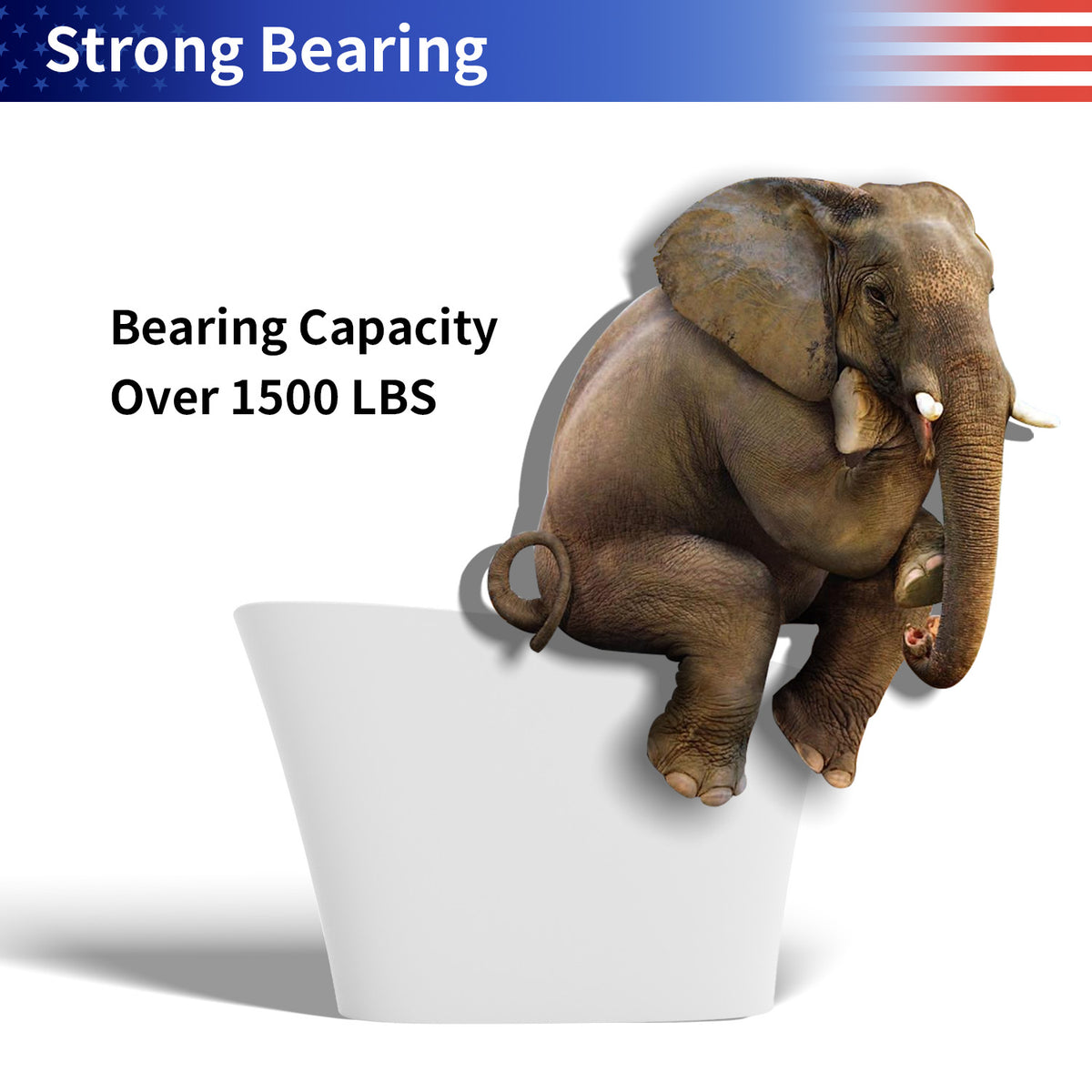 51 in. Solid Surface Freestanding Mini Seat Soaking Bathtub with Raised Edge