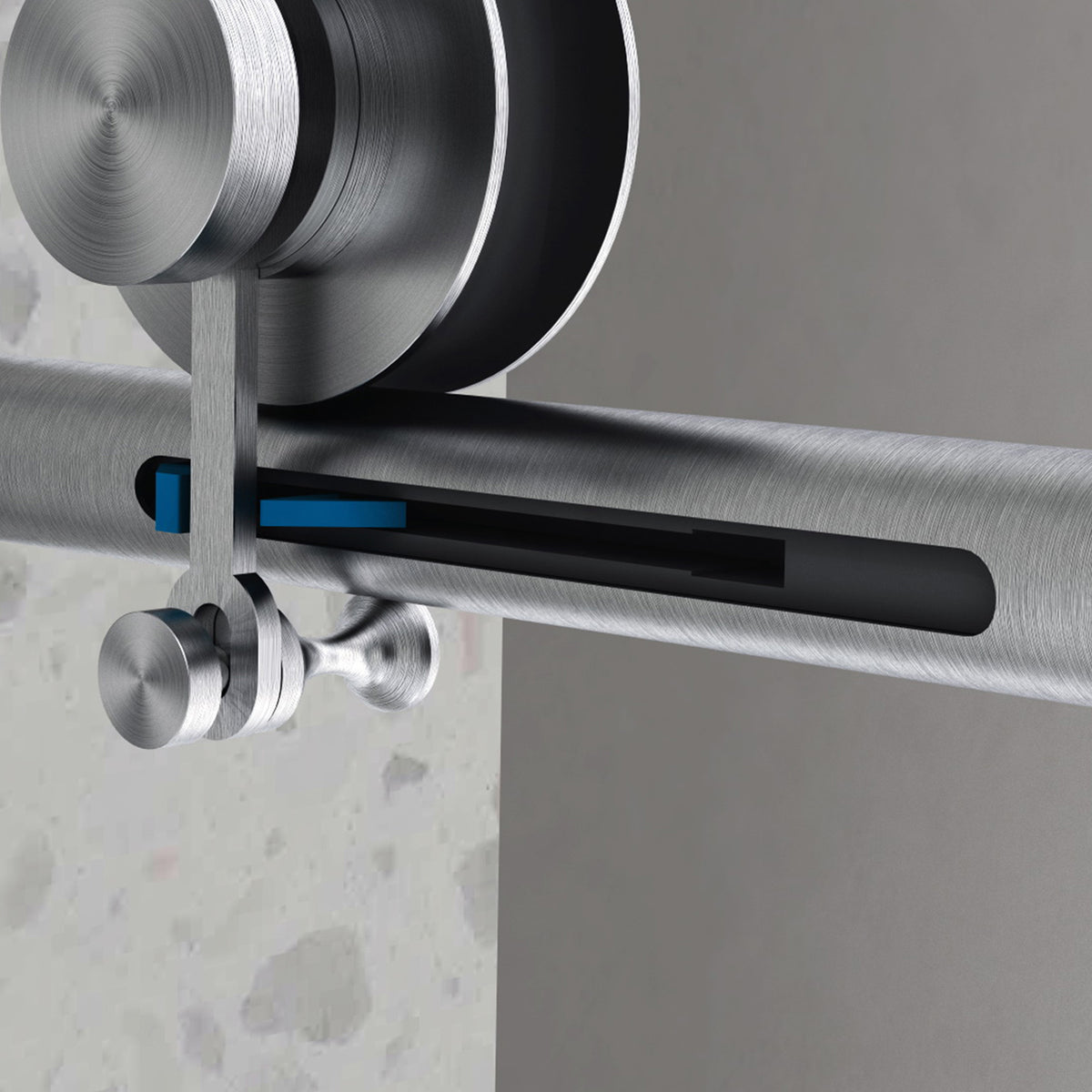 55-60" W x 63" H Frameless Sliding Tub Door, 8mm Tempered Glass