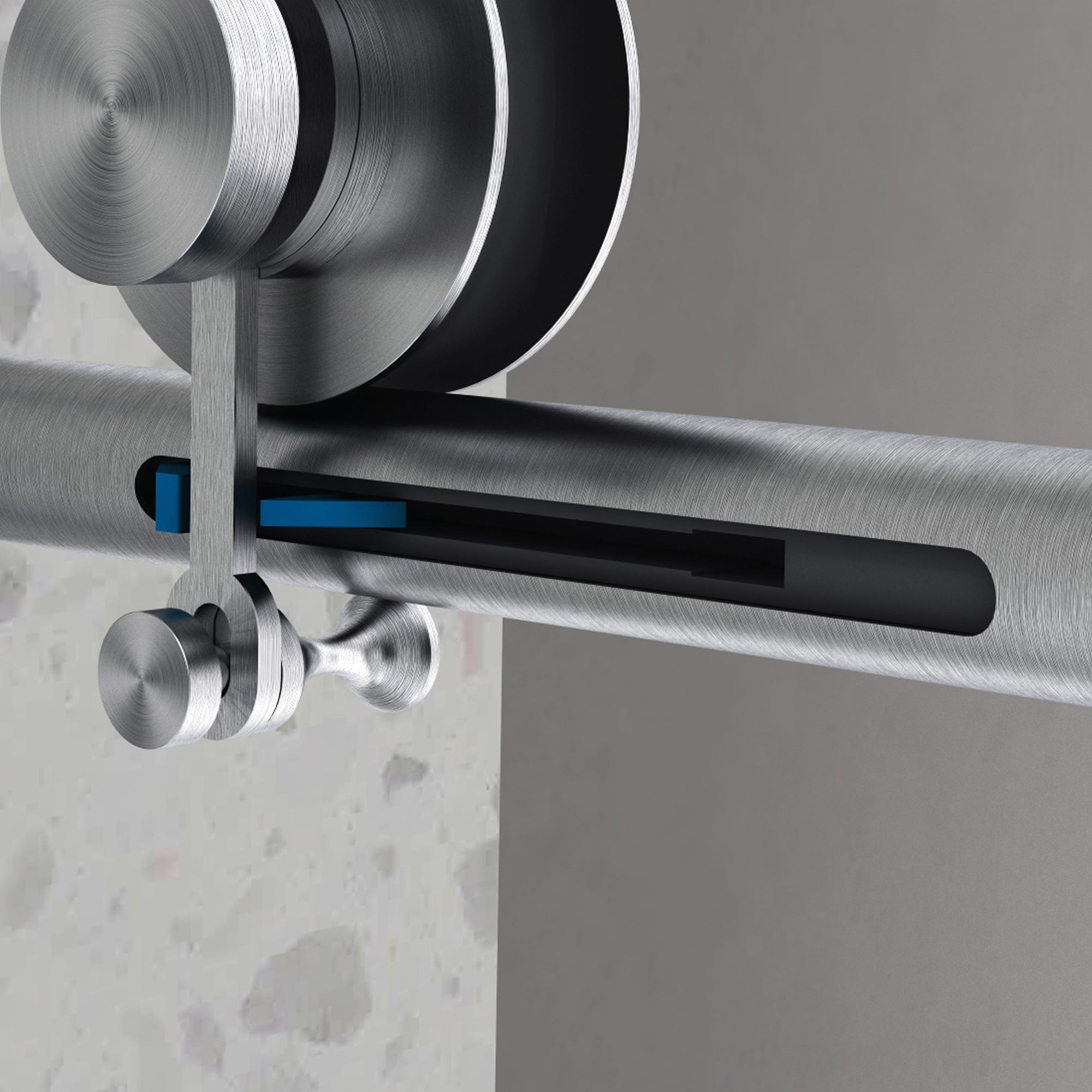55-60" W x 76" H Frameless Sliding Shower Door, 8mm Tempered Glass