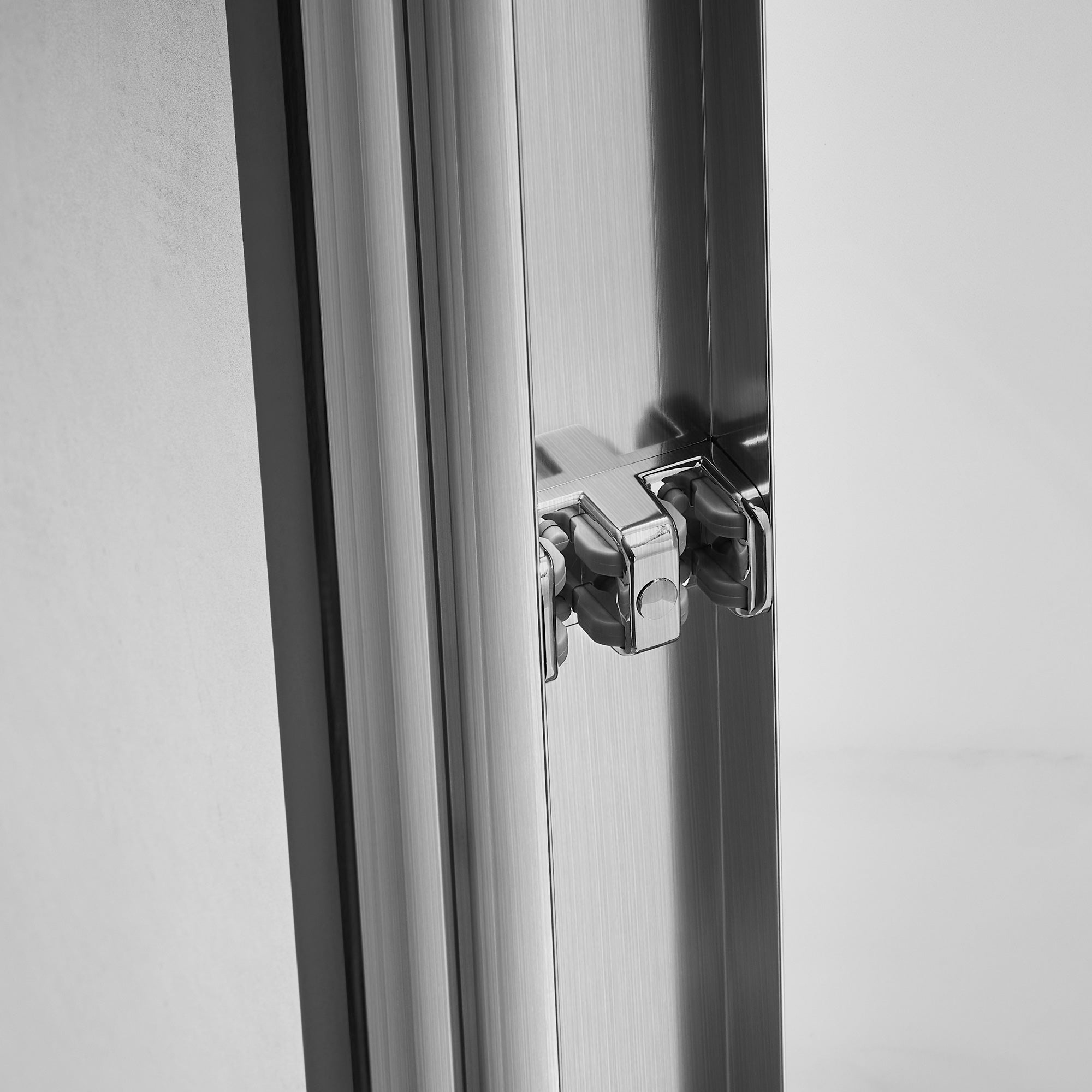 56 to 60 in. W x 75 in. H Sliding Framed Shower Door with 1/4 Inch (6mm) Thick Tampered Glass RX-SD15