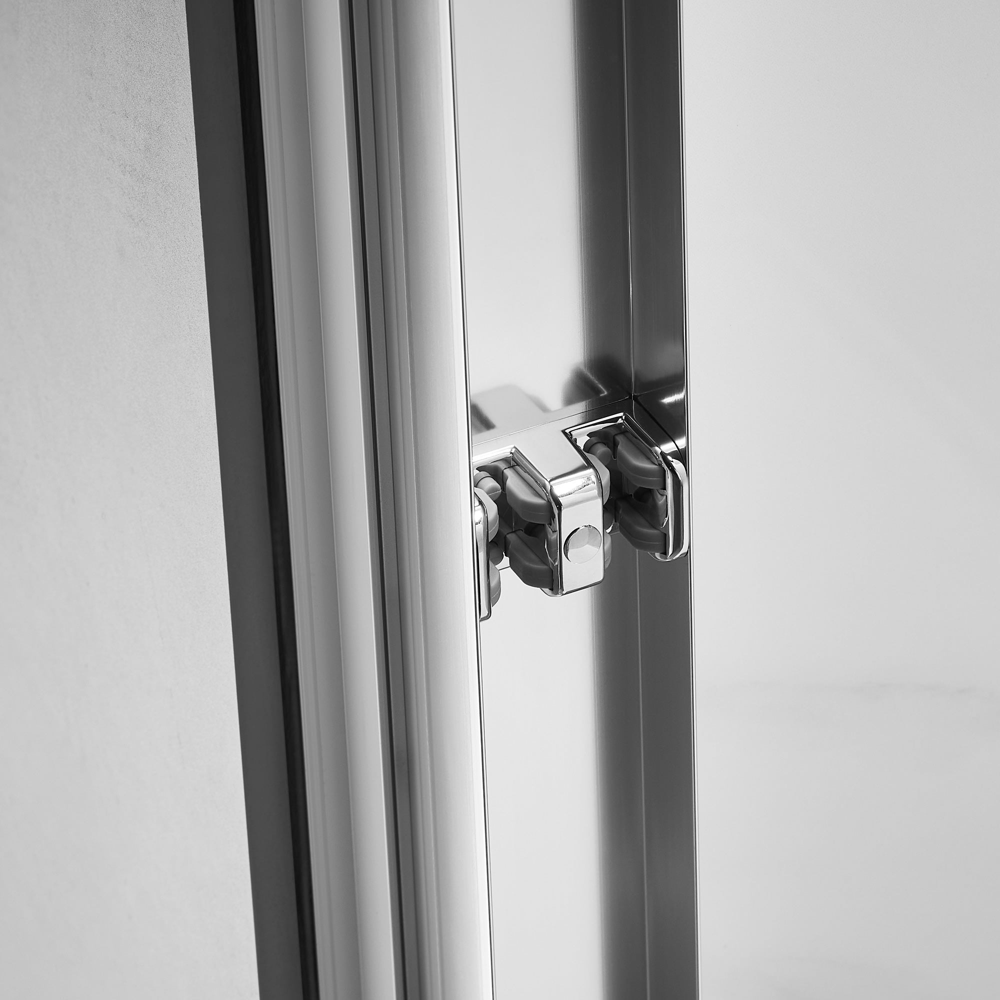 56 to 60 in. W x 75 in. H Sliding Framed Shower Door with 1/4 Inch (6mm) Thick Tampered Glass RX-SD15