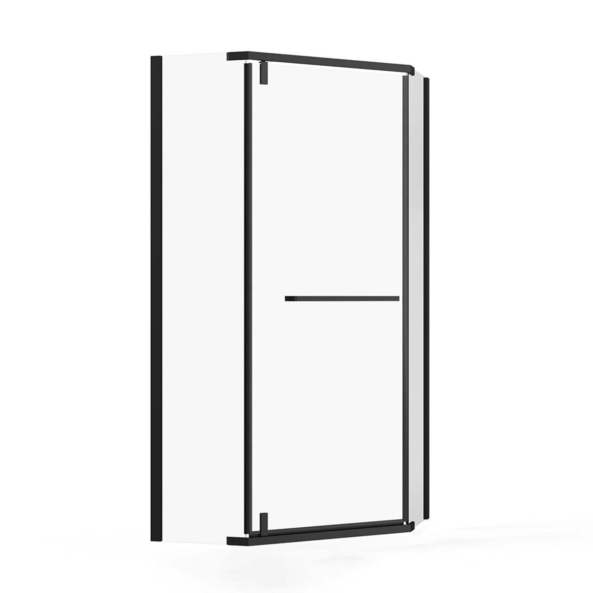 RAINLEX 36 in. x 36 in. x 72 in. Neo-Angle Frameless Shower Enclosure