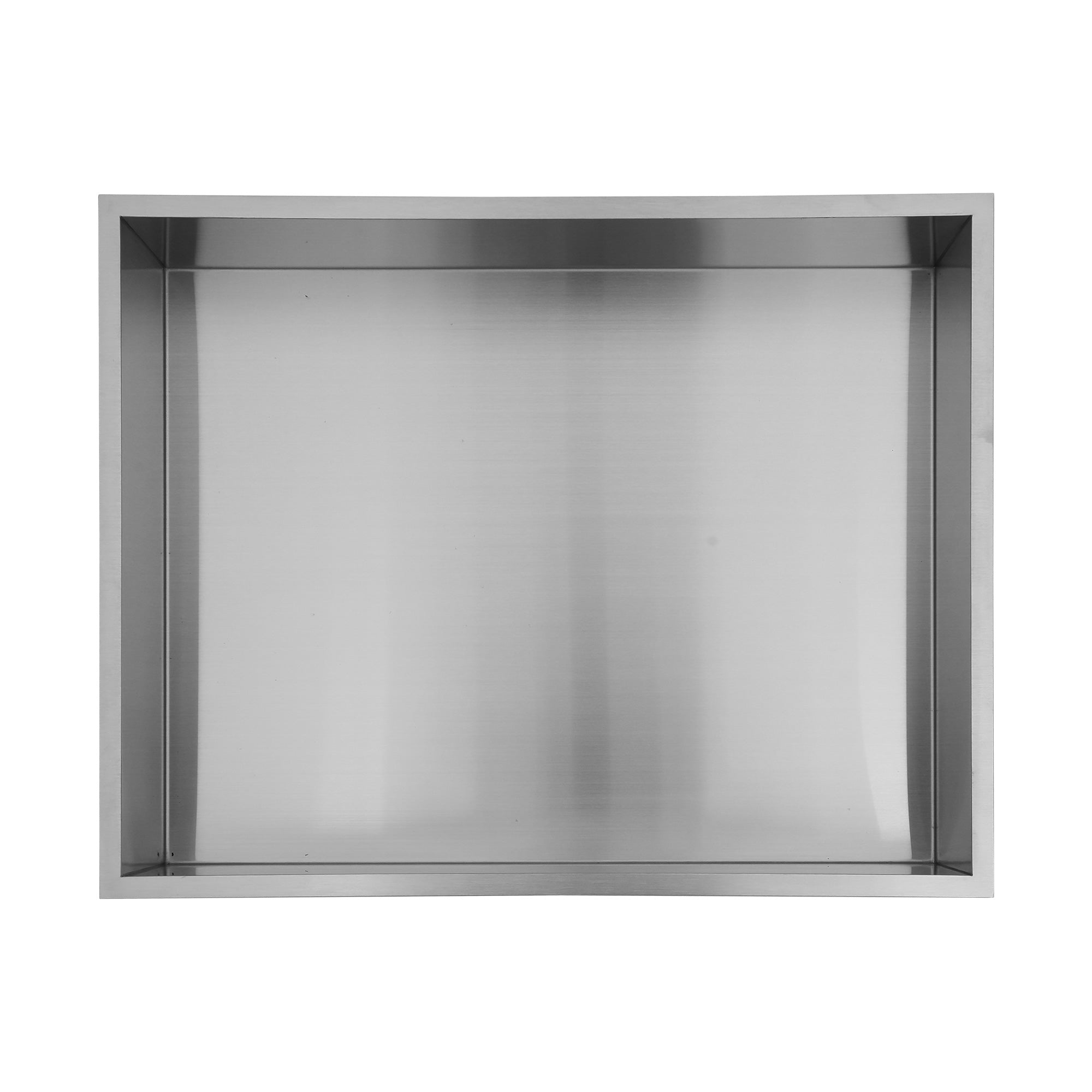 19" x 15" Stainless Steel Recessed Shower Niche