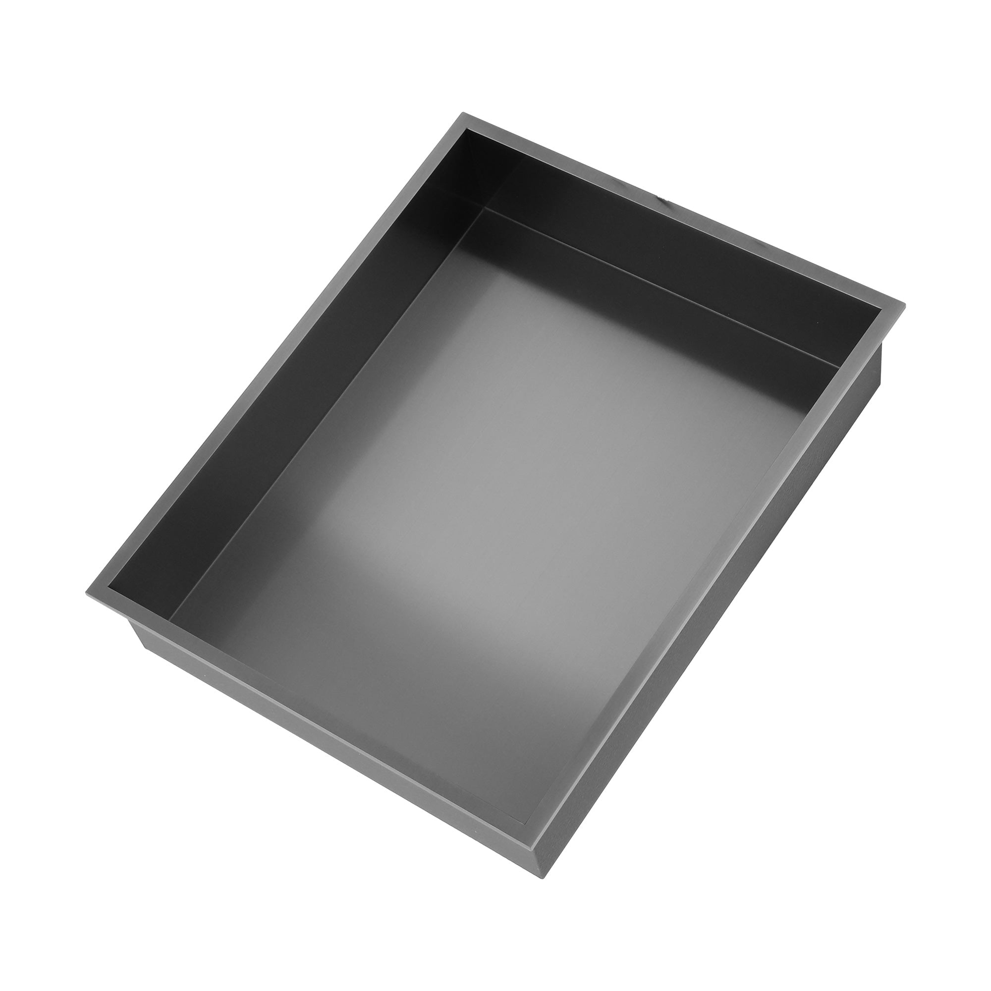 19" x 15" Stainless Steel Recessed Shower Niche