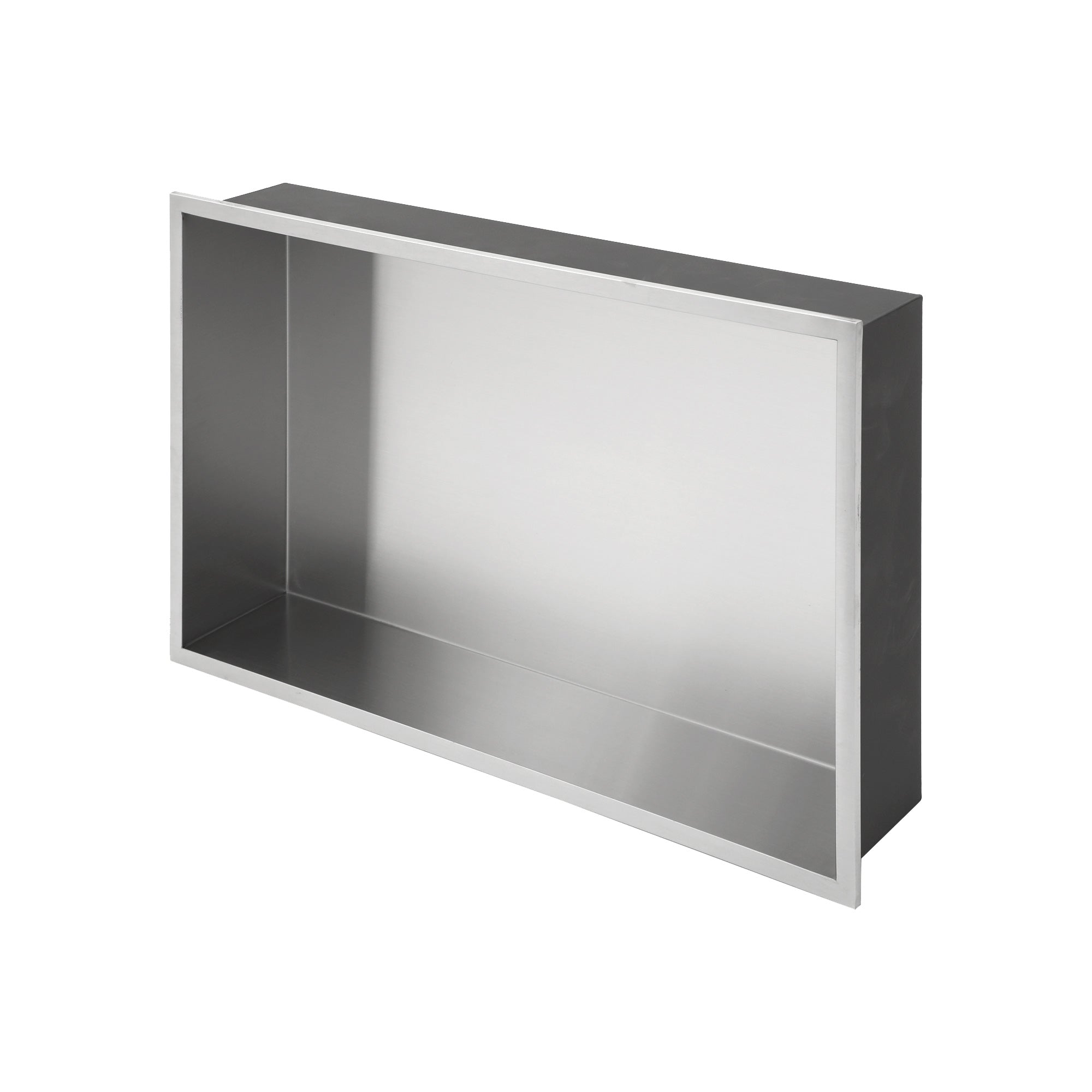 21" x 13" Stainless Steel Recessed Shower Niche