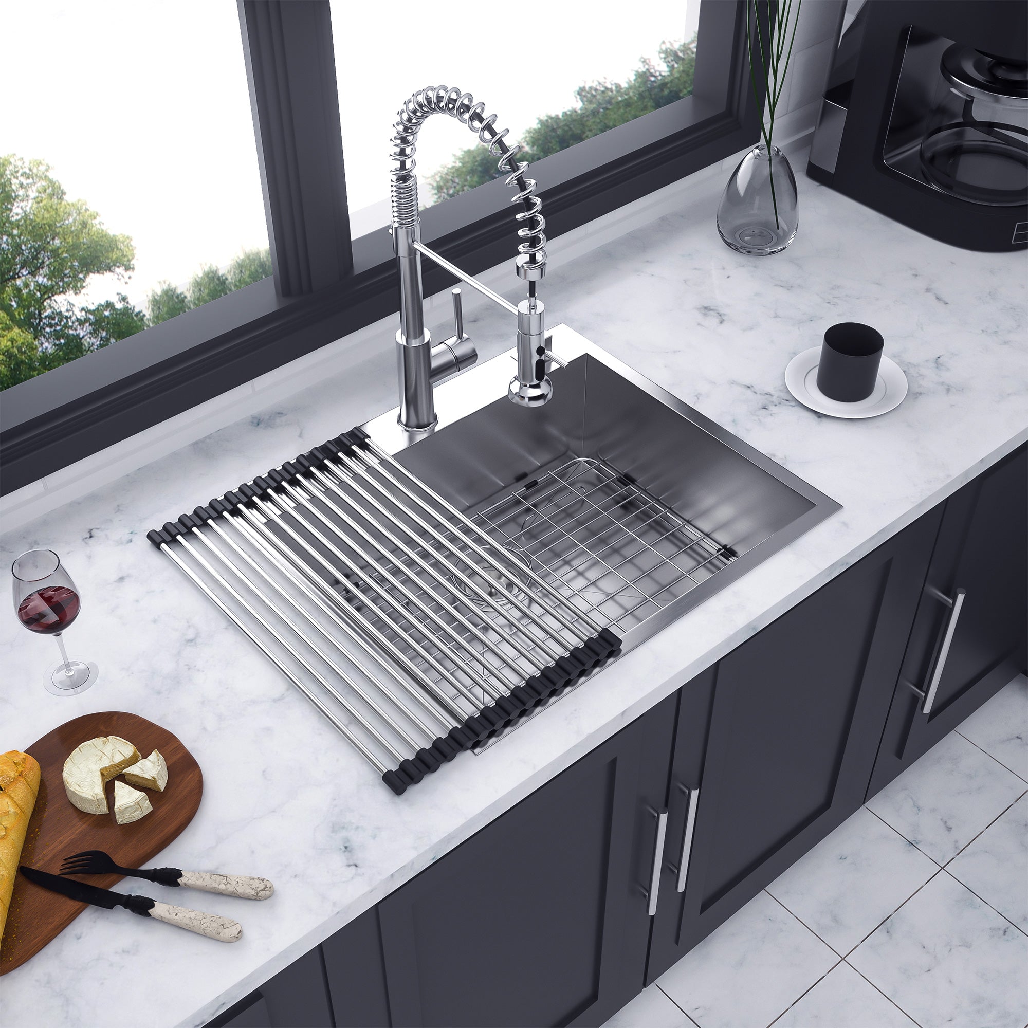 Drop-in Single Bowl Stainless Steel Kitchen Sink RX-SS14