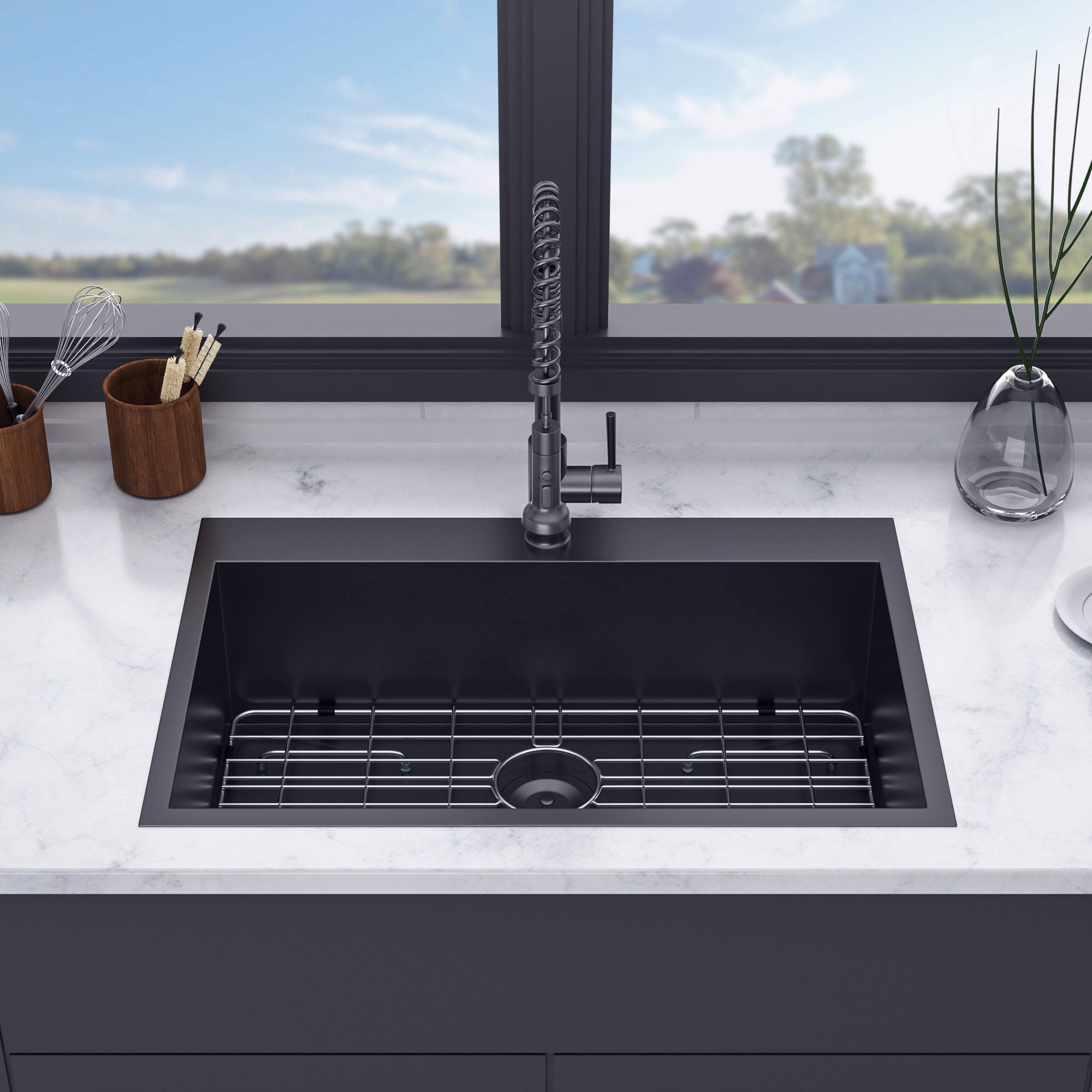 Drop-in Single Bowl Stainless Steel Kitchen Sink RX-SS15