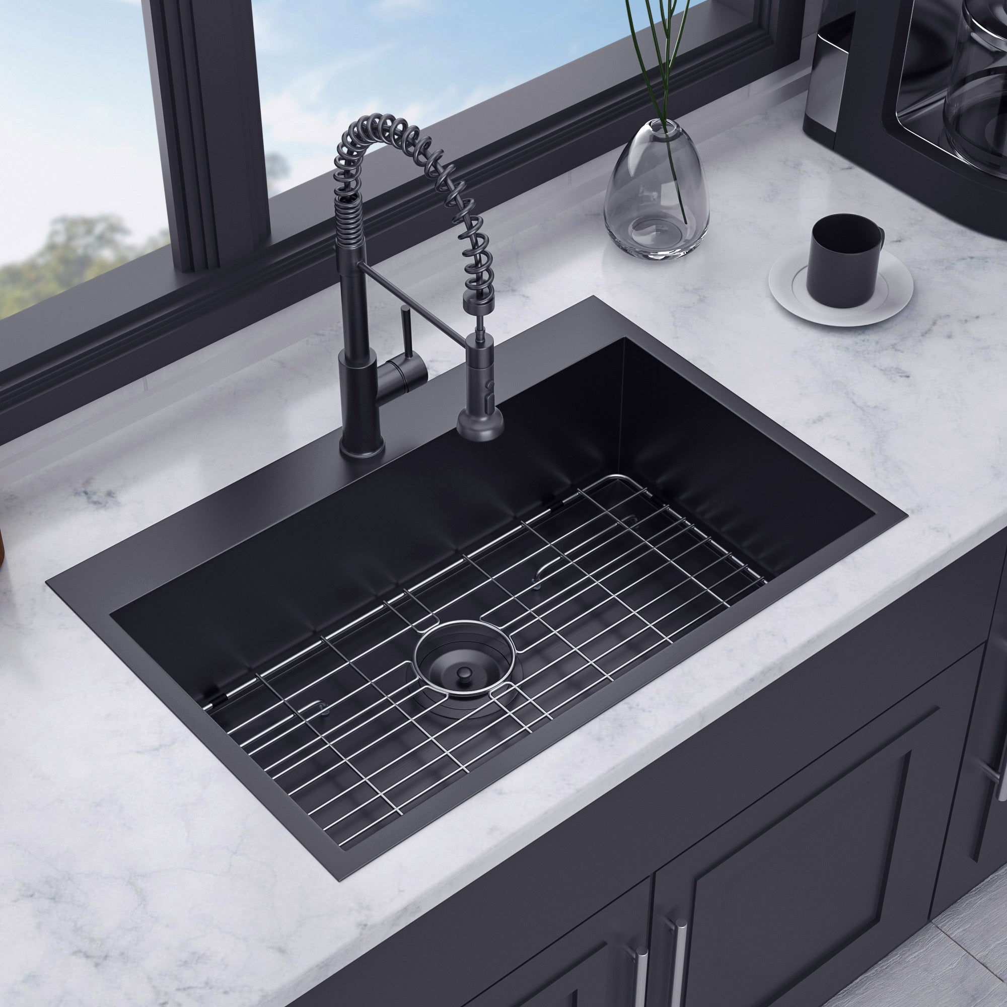 Drop-in Single Bowl Stainless Steel Kitchen Sink RX-SS15