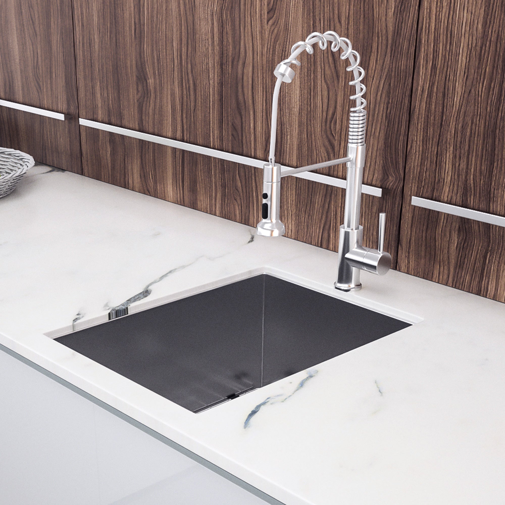Undermount Single Bowl Kitchen Sink, Stainless Steel (SS23)