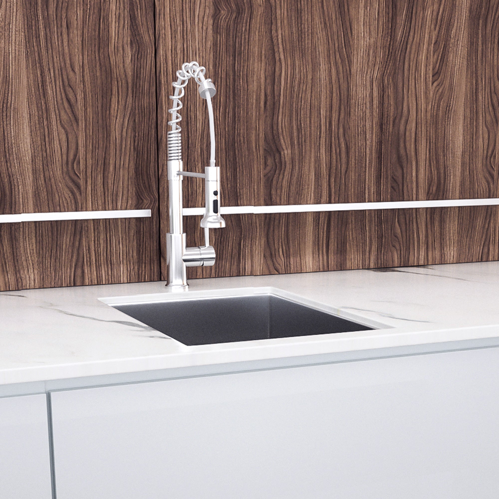 Undermount Single Bowl Kitchen Sink, Stainless Steel (SS23)