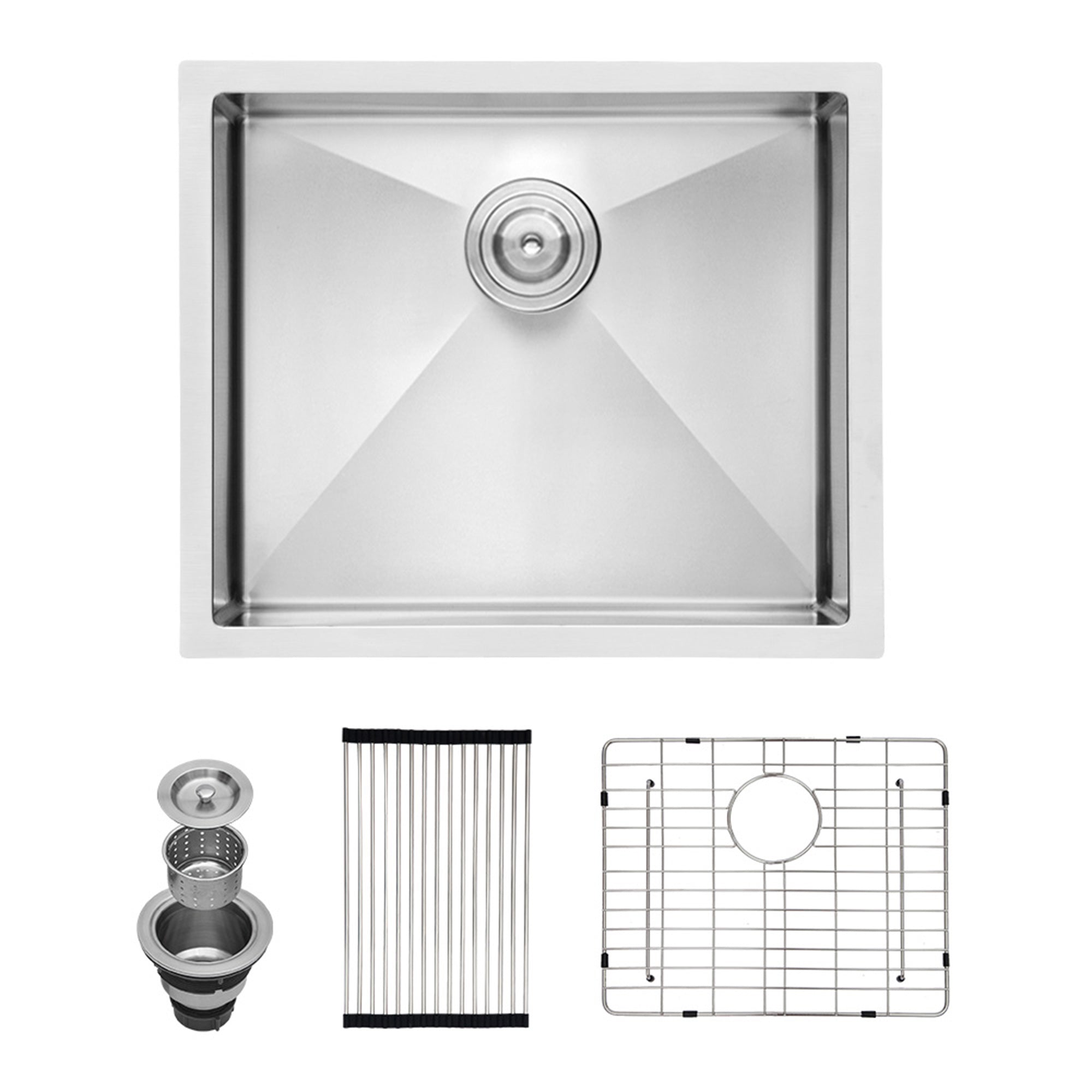 Undermount Single Bowl Stainless Steel Kitchen Sink RX-SS25