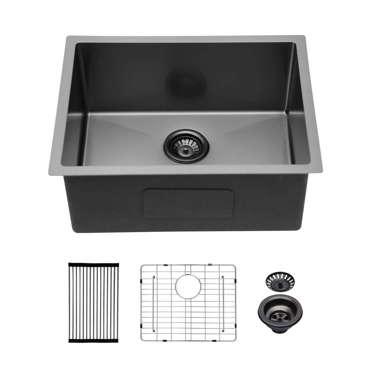 RAINLEX Undermount Single Bowl Kitchen Sink in Stainless Steel (SS26)