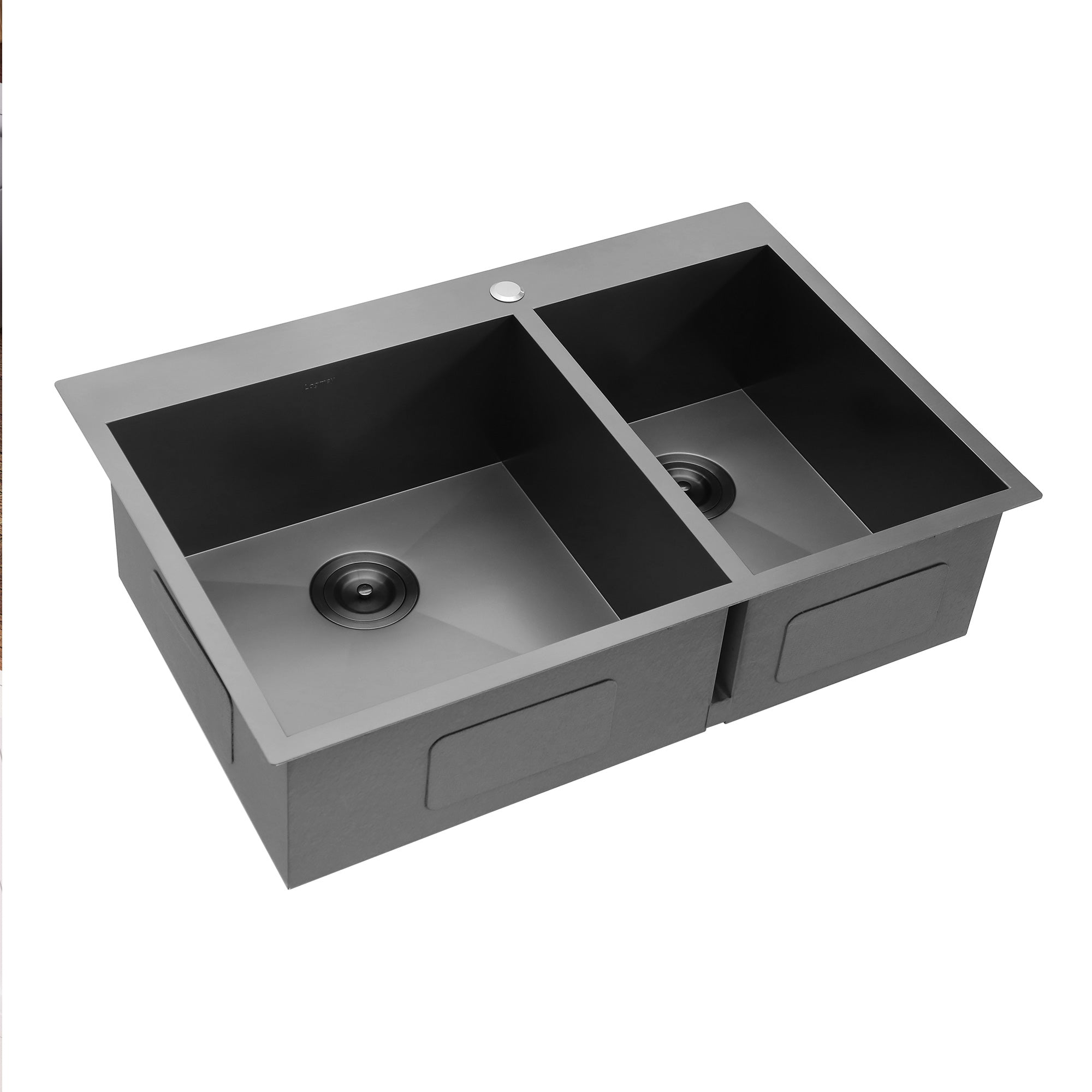 Drop-in Double Bowl Stainless Steel Kitchen Sink RX-SS43