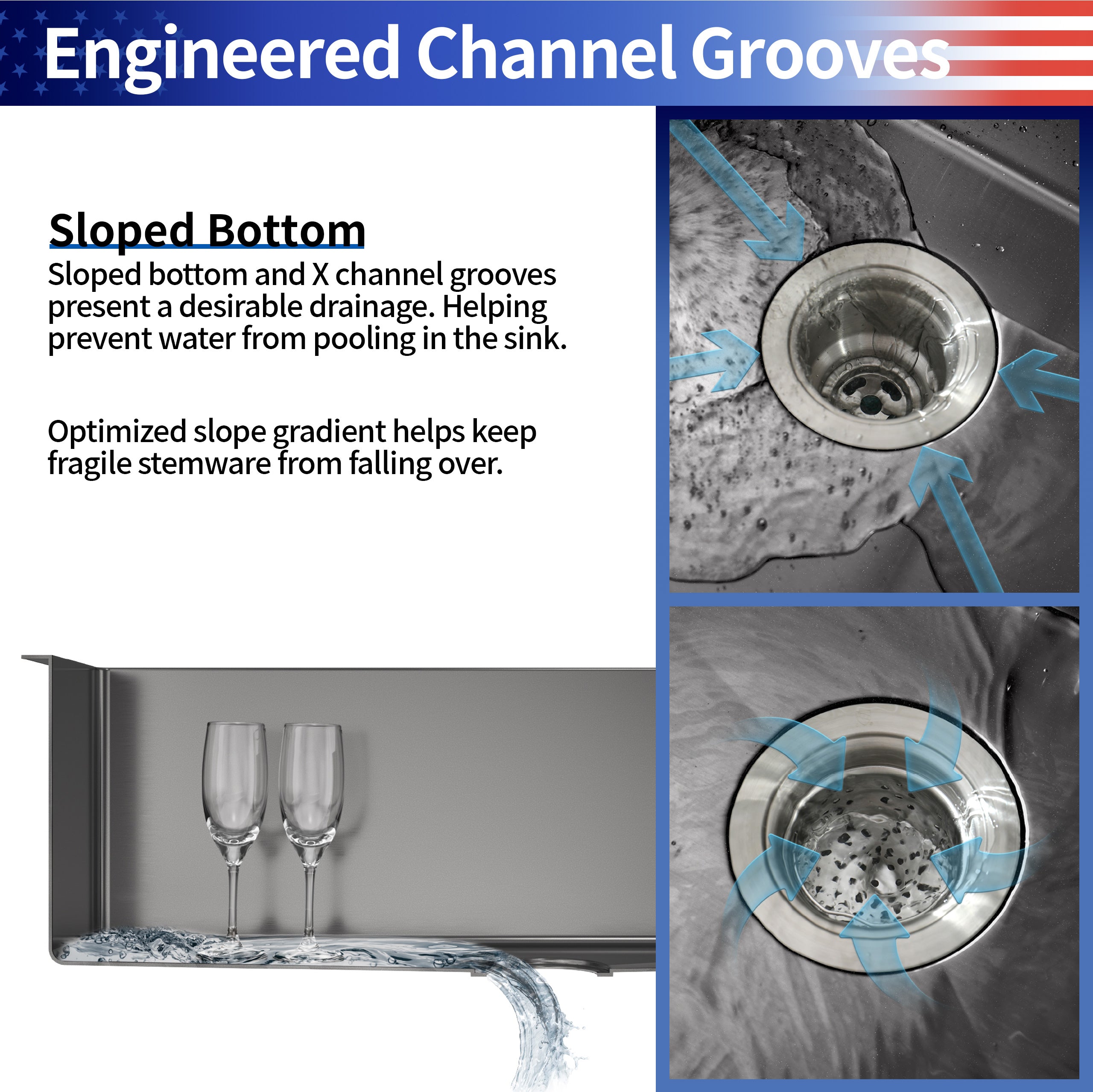 30" x 22" Drop-In Single Bowl Workstation Sink, 16 Gauge Black Stainless Steel