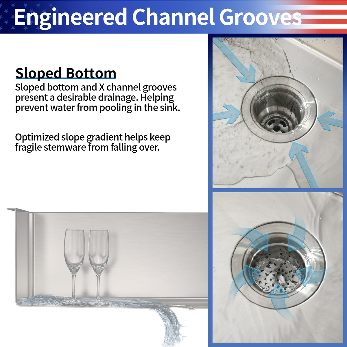 RAINLEX 33 in. Undermount Single Bowl Kitchen Sink in Brushed Nickel