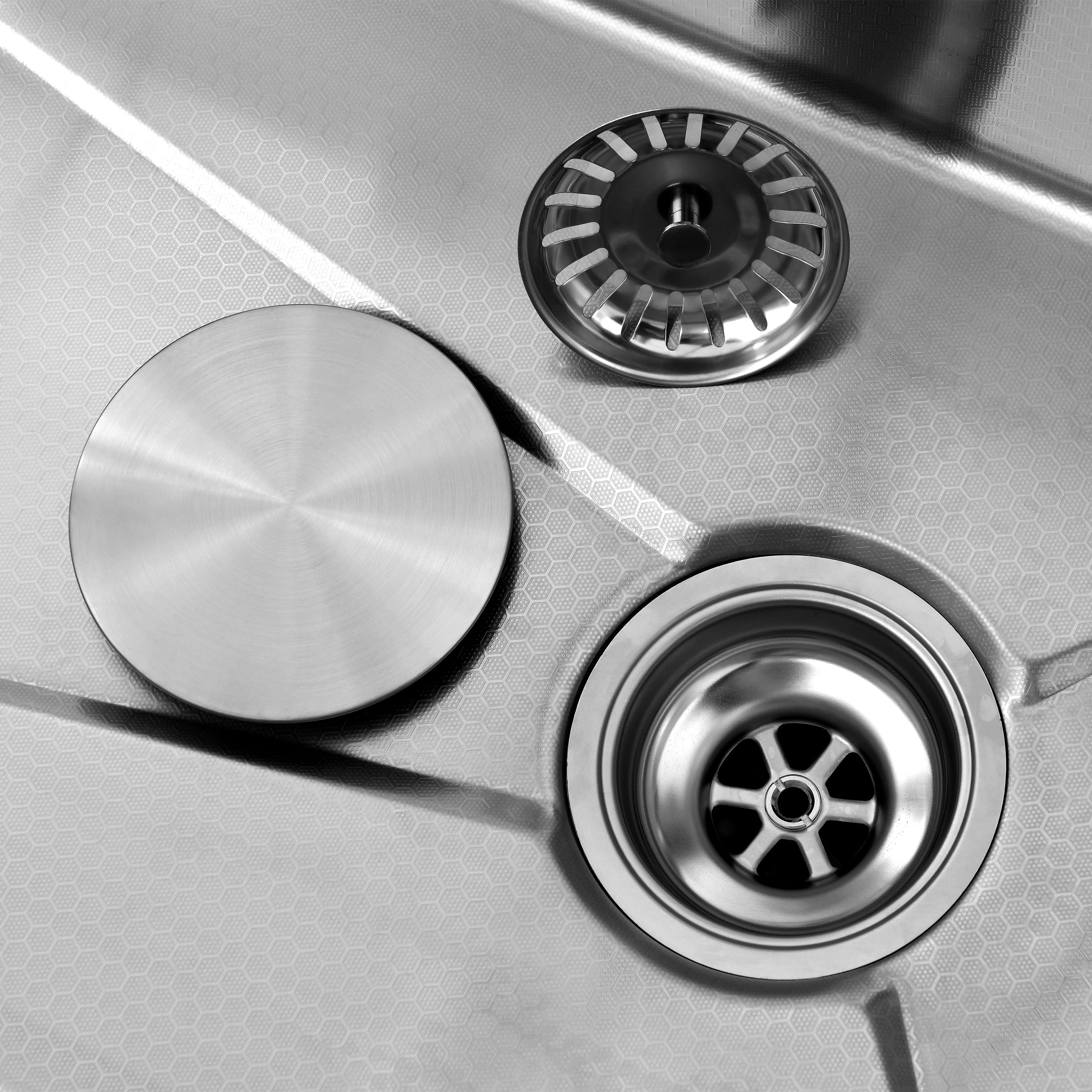 29.5" x 18" Smart Waterfall Kitchen Sink with Digital Display, Stainless Steel