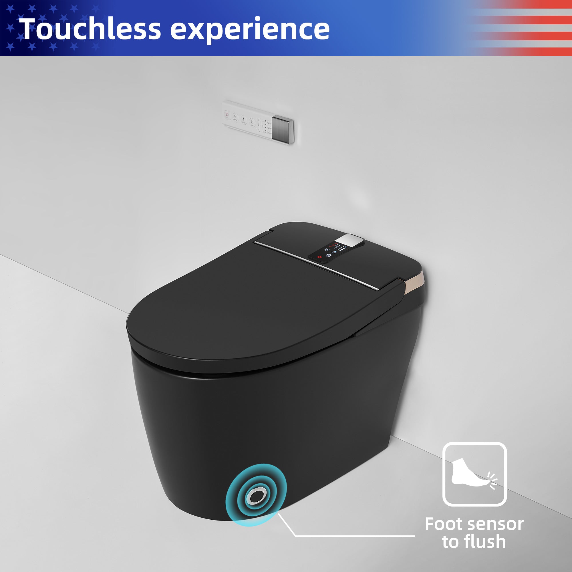 Toilettes intelligentes avec bidet intégré RX-T01MB