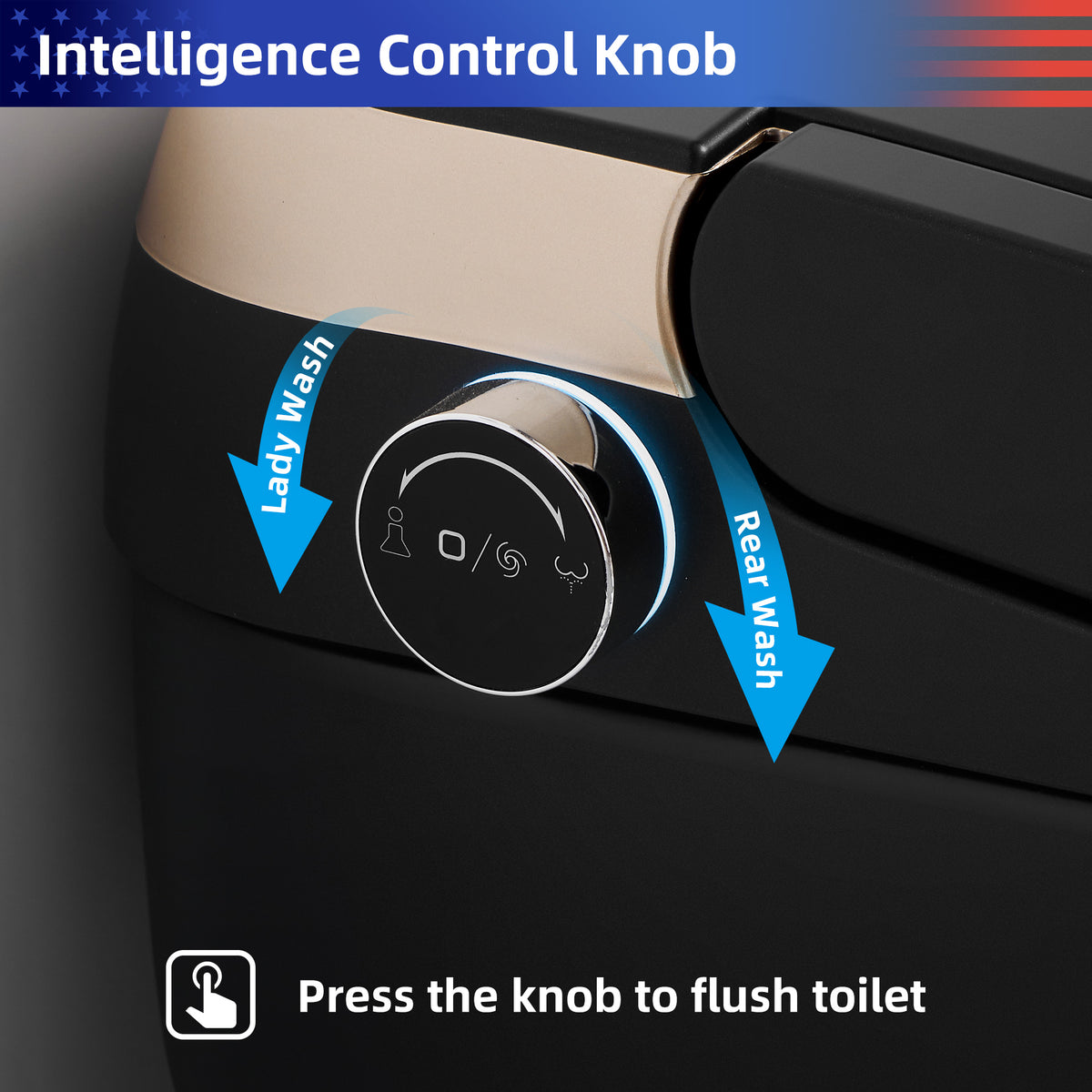 Toilettes intelligentes avec bidet intégré RX-T01MB