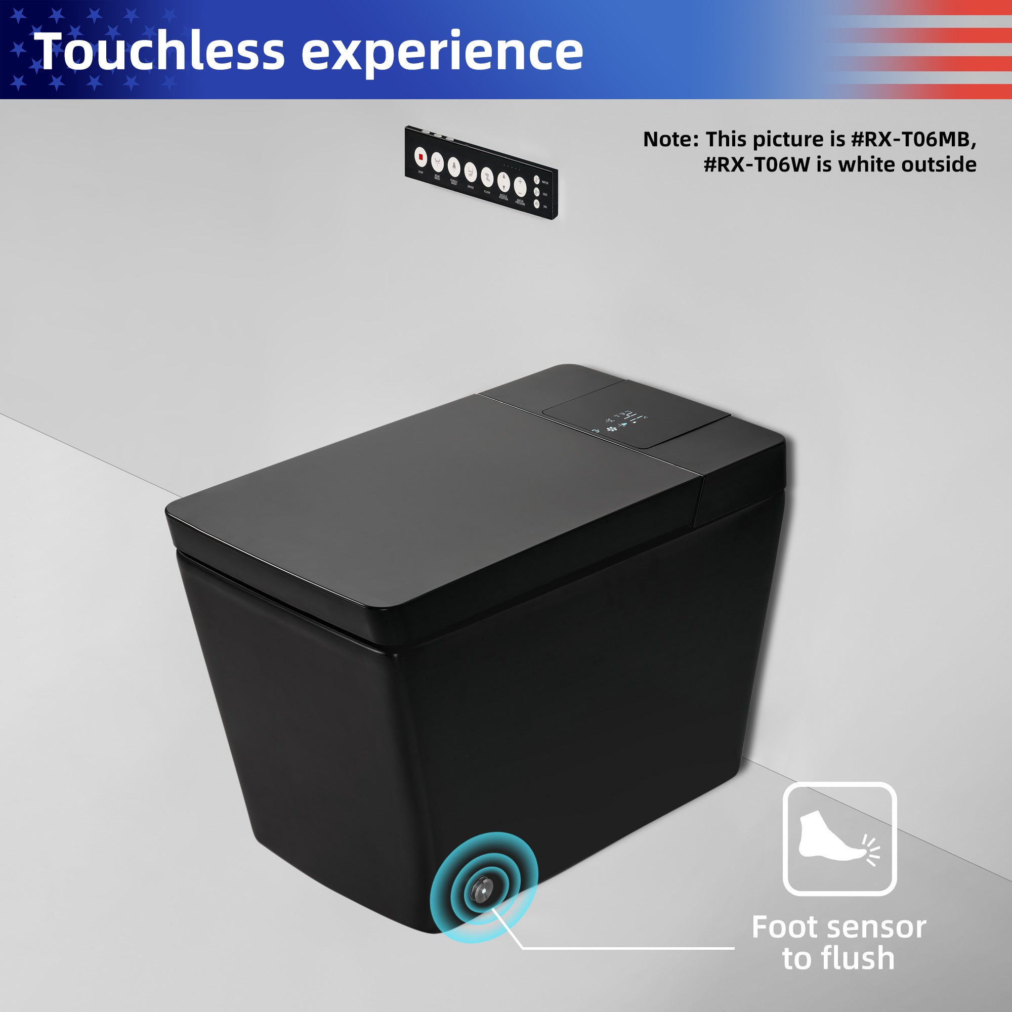 Smart Toilet with bidet built-in RX-T06W