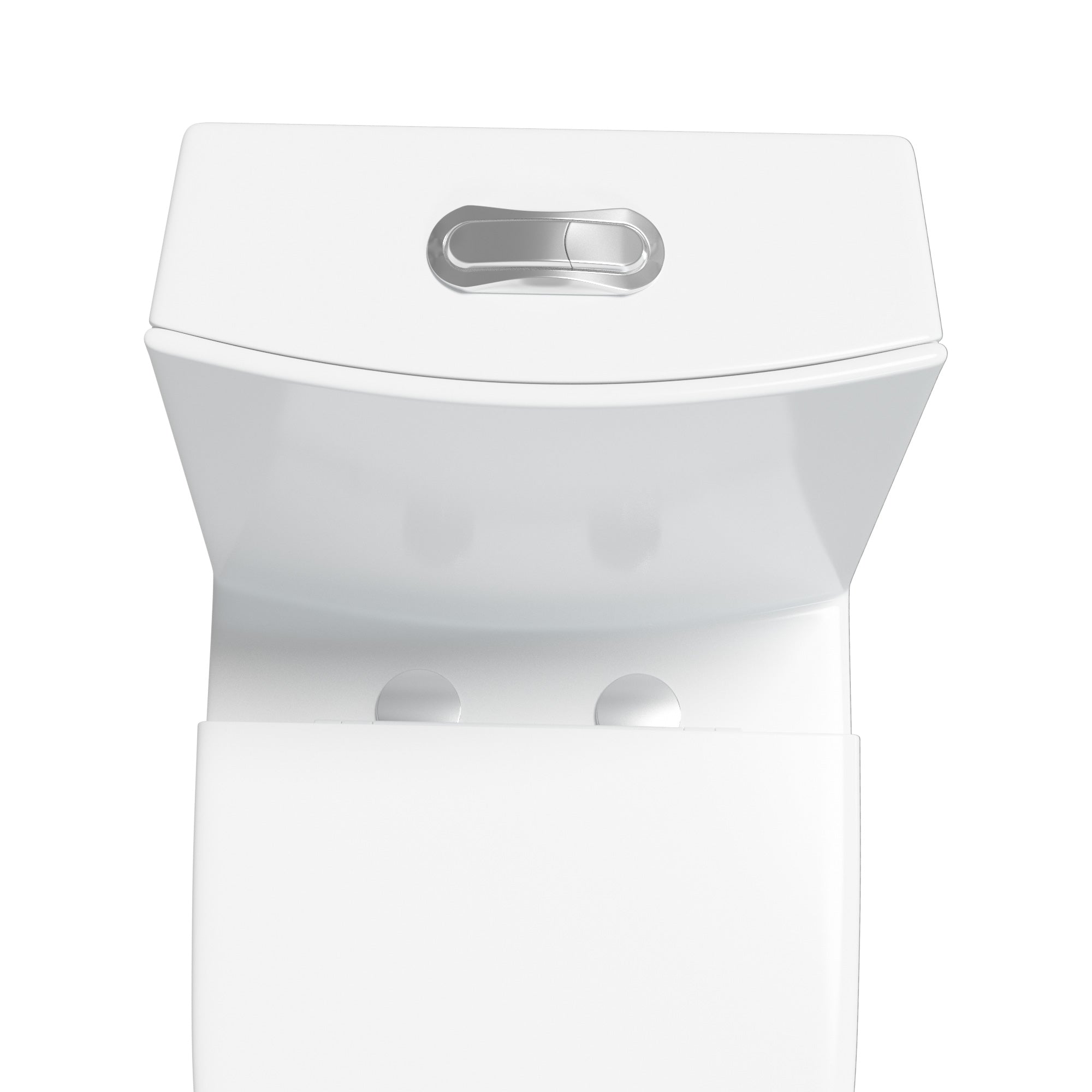 Toilette monobloc en blanc RX-T07W