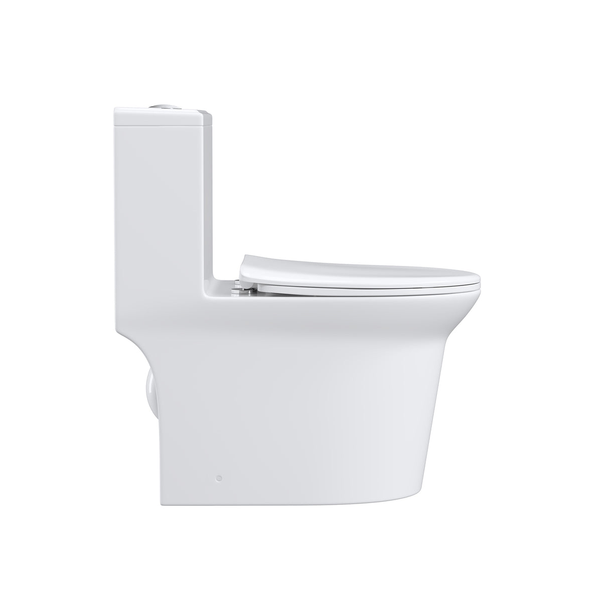 Toilette monobloc en blanc RX-T08W