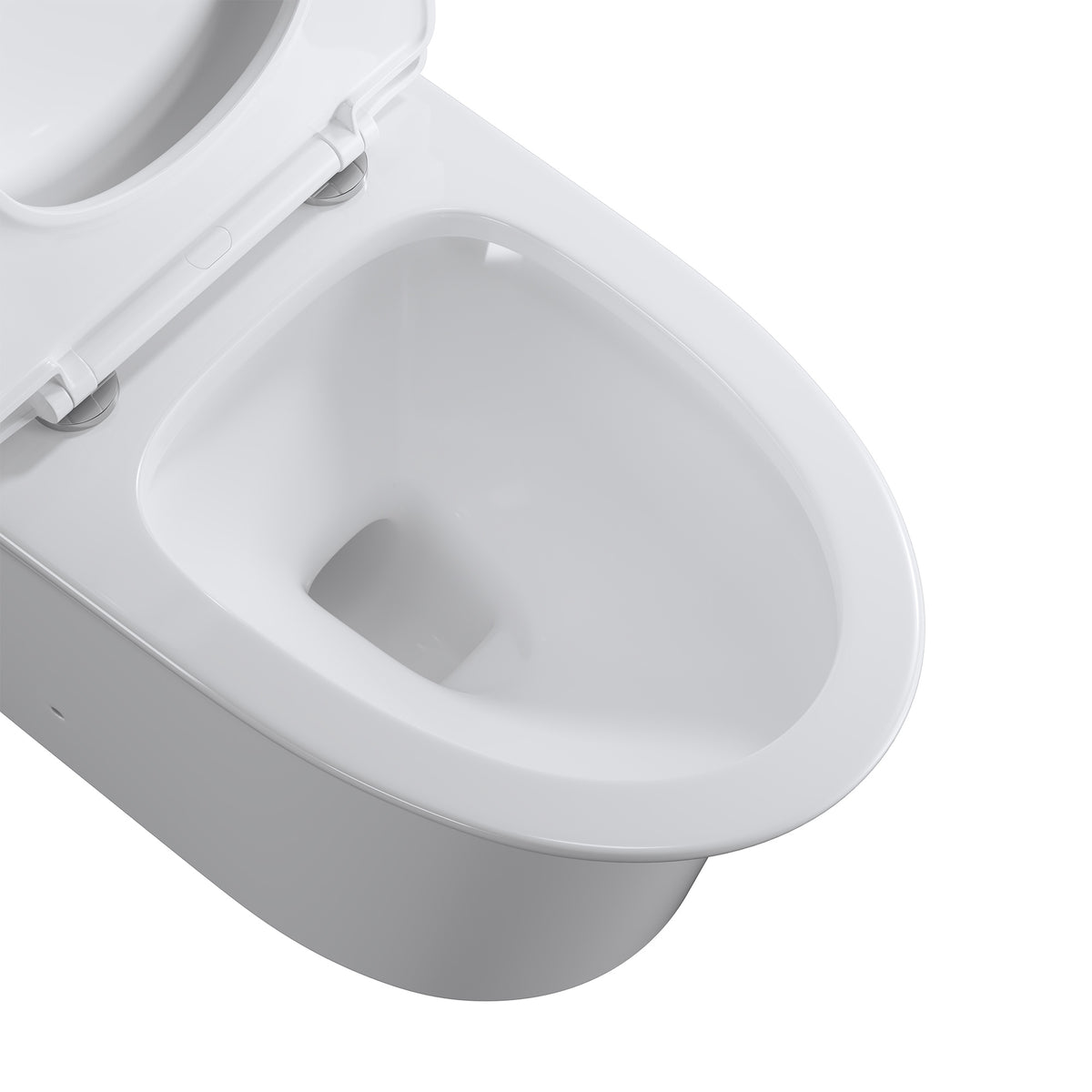 Toilette monobloc en blanc RX-T08W