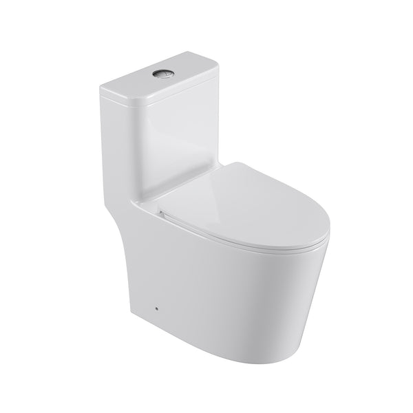 One-piece Toilet in White RX-T09W