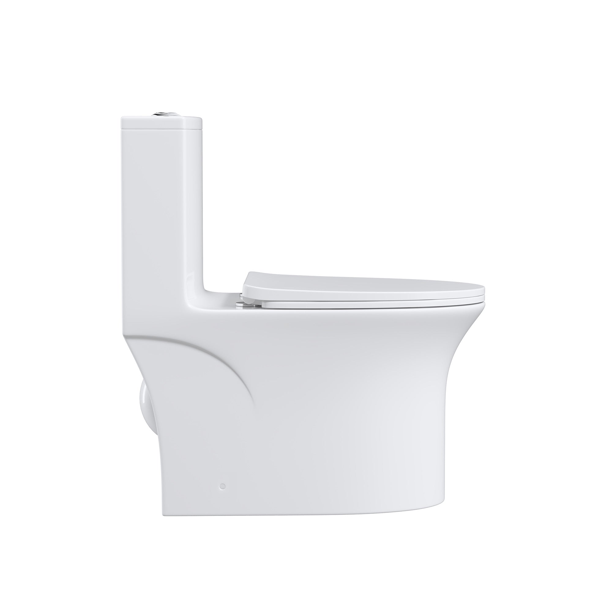 Toilette monobloc en blanc RX-T10W