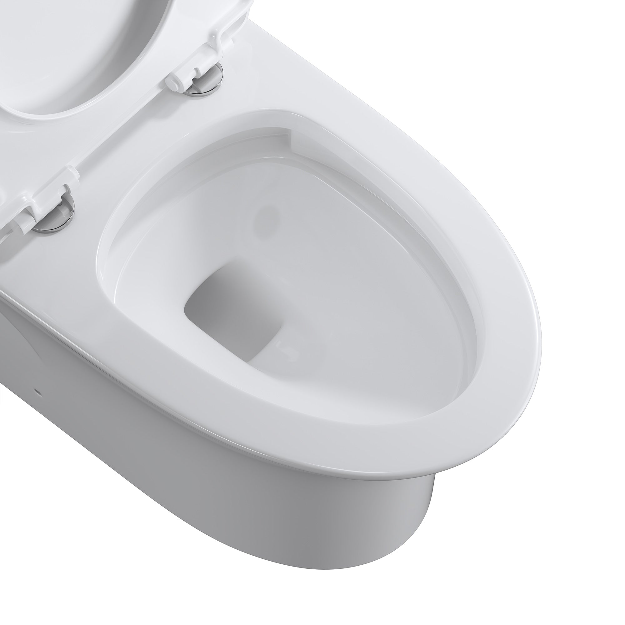 Toilette monobloc en blanc RX-T10W