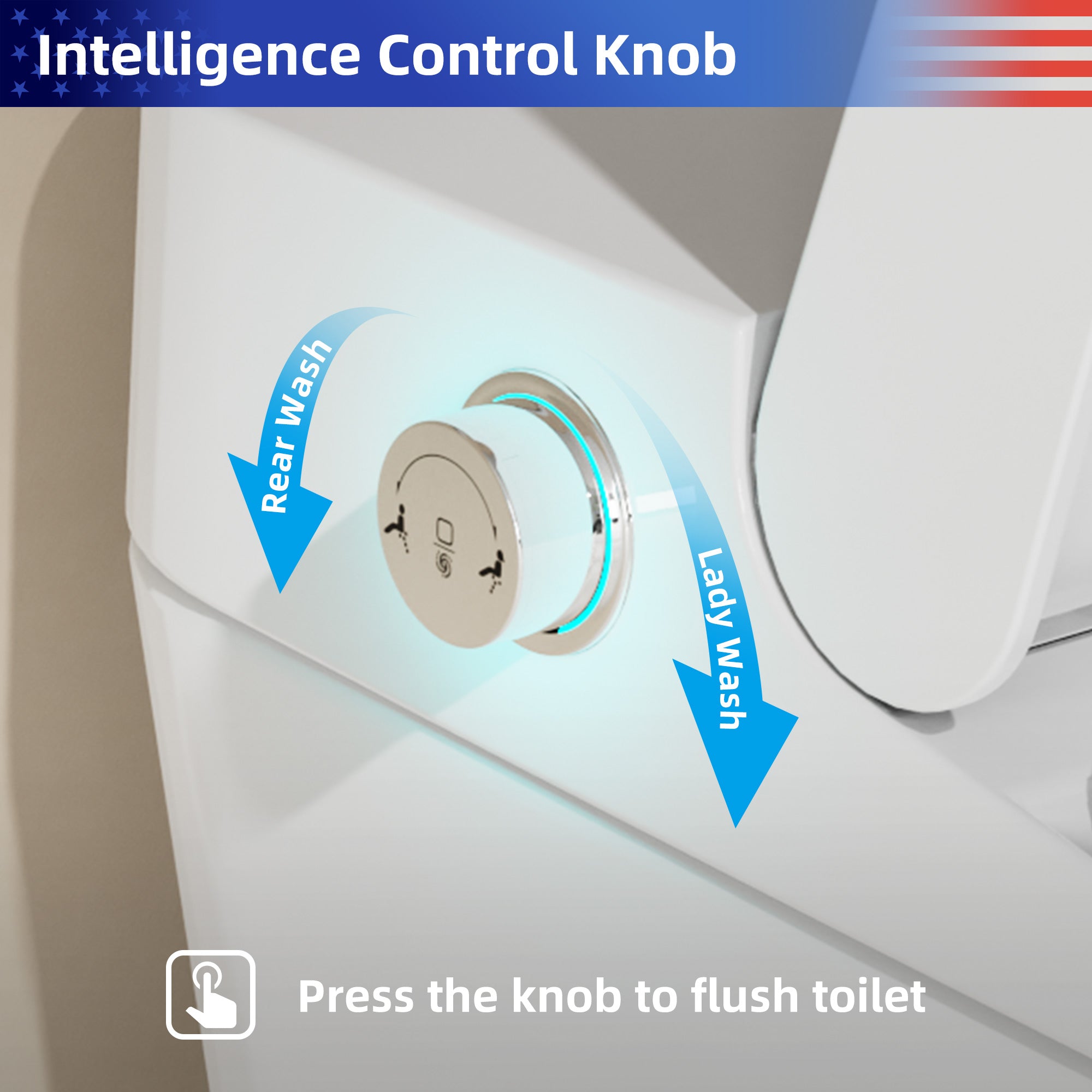Toilettes intelligentes avec bidet intégré RX-T13W