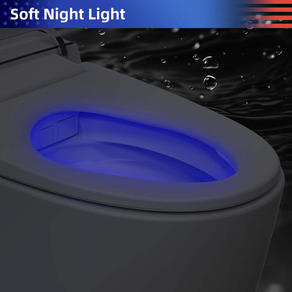 Rainlex Smart Toilet Bidet, One Piece Electric Toilet with Heated Seat, Auto Flush, Warm Air Dryer, Wireless Remote & Self Cleaning Nozzle (T31)
