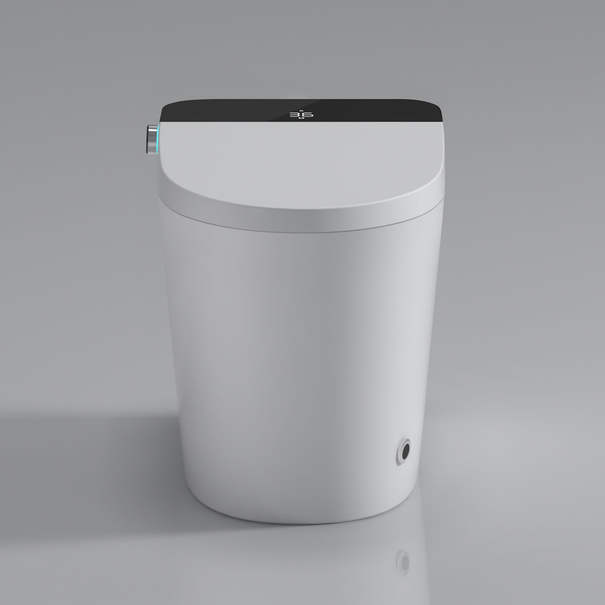 Rainlex Smart Bidet Toilet with Auto Open Lid, Heated Seat, Warm Water Wash, Dryer, Foot Sensor, LED Display & Remote Control(T48)