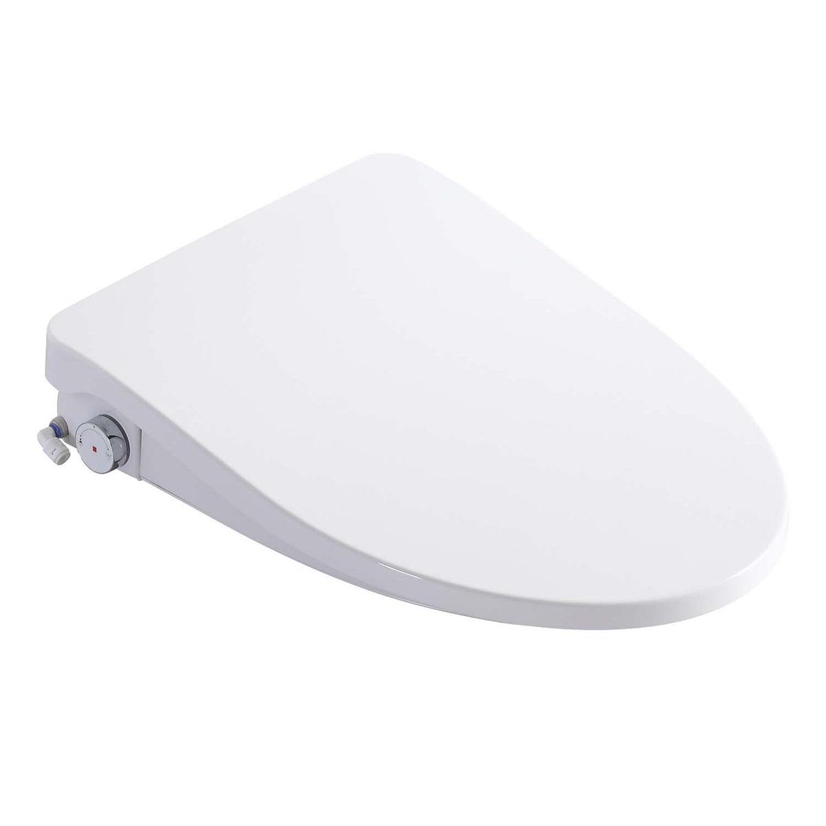 Smart Bidet Toilet Seat with Heated Seat, Adjustable Water Temperature & Pressure, Self-Cleaning Nozzle, Night Light
