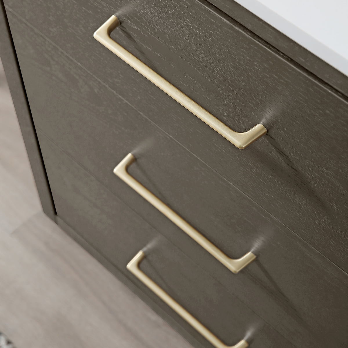 RAINLEX Freestanding Single Bathroom Vanity with Quartz Top (V04)
