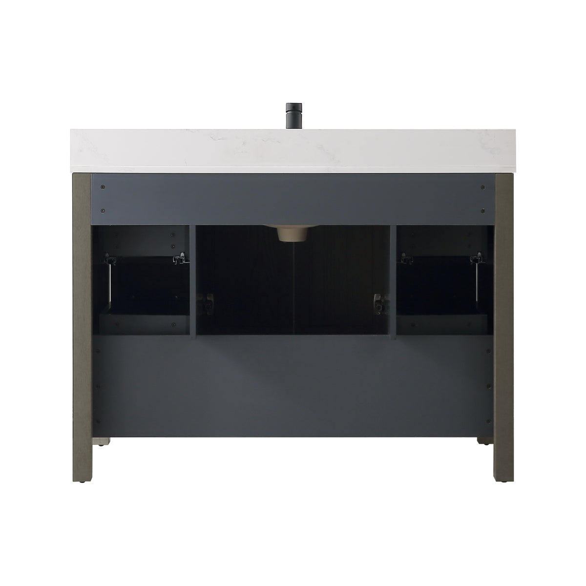 RAINLEX Freestanding Single Bathroom Vanity with Quartz Top