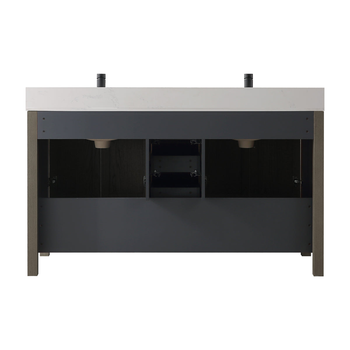 RAINLEX Freestanding Single Bathroom Vanity with Quartz Top