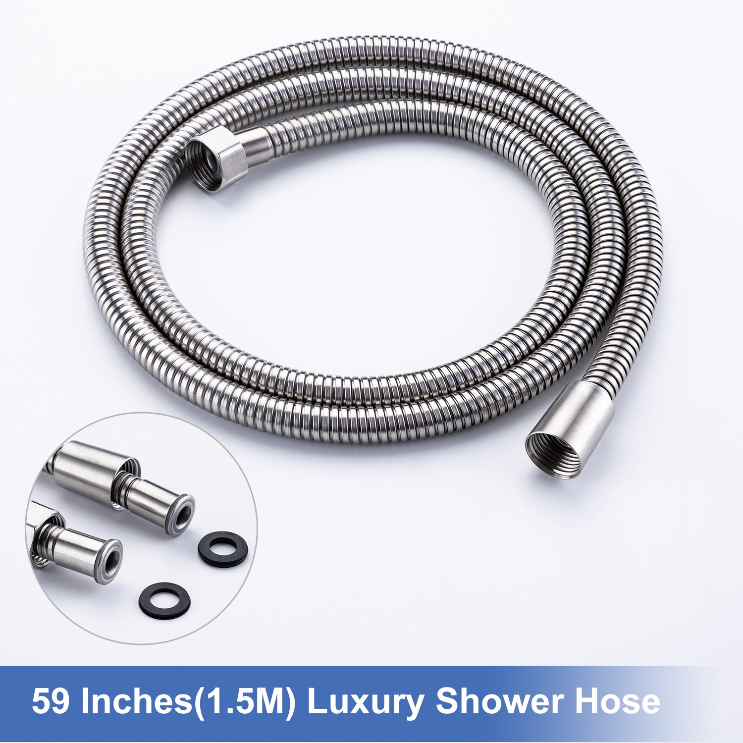 Système de douche avec pomme de douche à effet pluie et douche à main RX2001