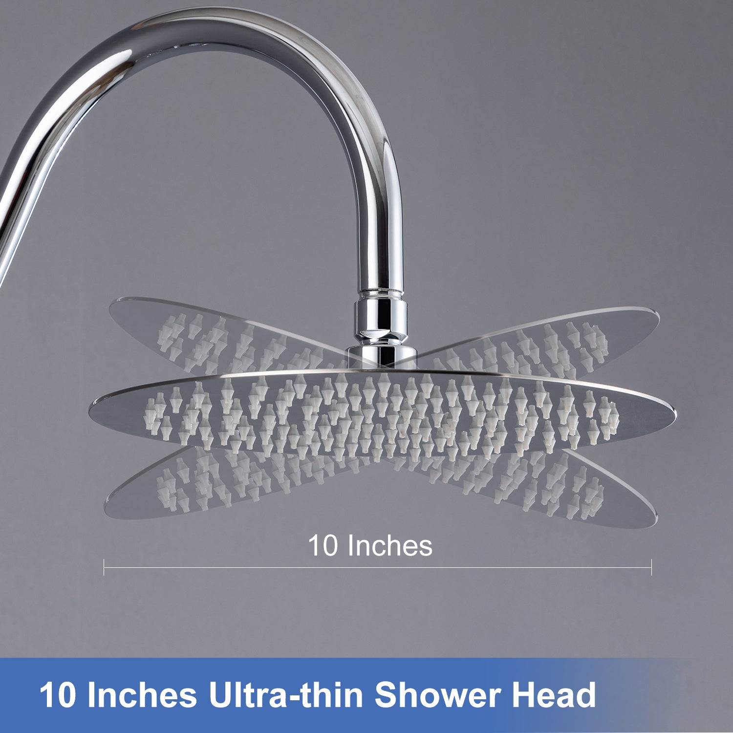 Système de douche avec pomme de douche à effet pluie et douche à main RX2001
