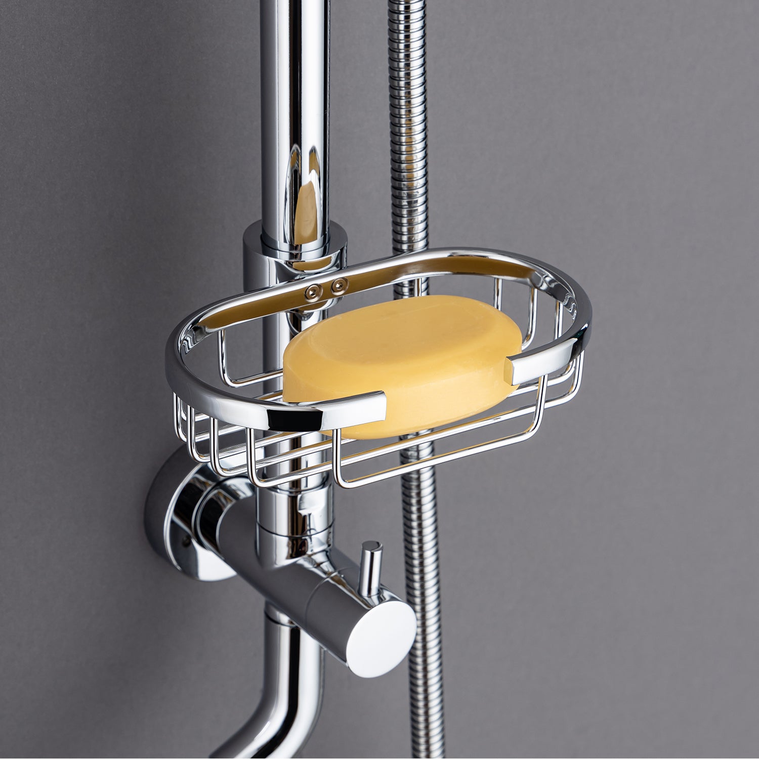 Système de douche avec pomme de douche à effet pluie et douche à main RX2001