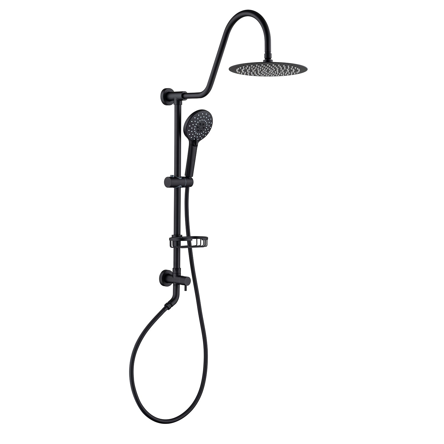 Système de douche avec pomme de douche à effet pluie et douche à main RX2001