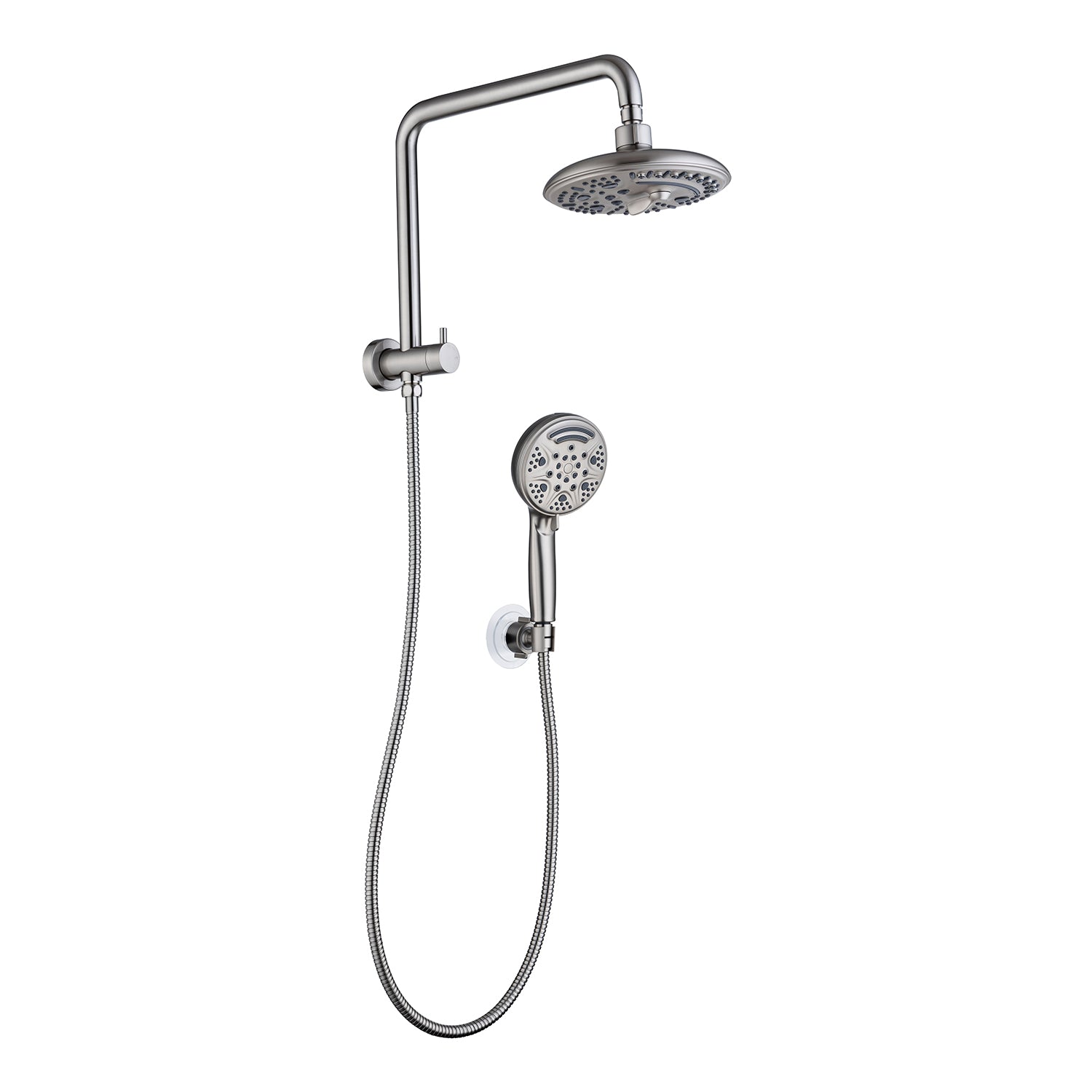 Shower System with Rain Shower Head and Handheld Shower (S2003)