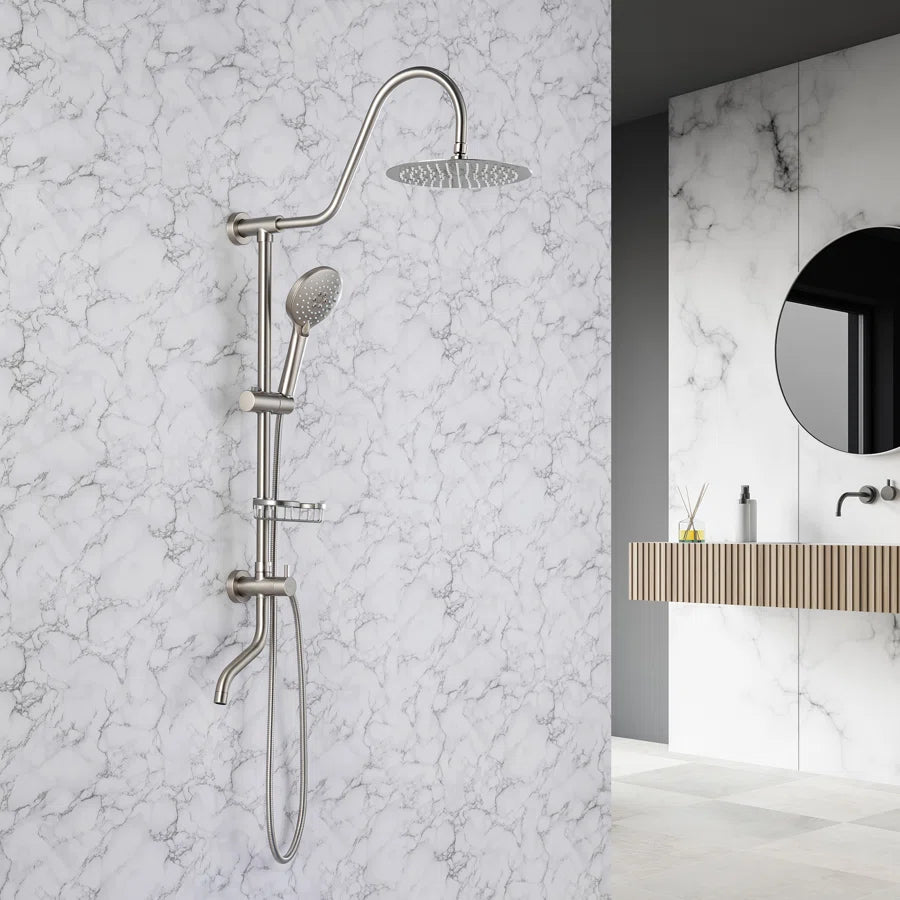 Replacement Complete Shower System RX2006 3-Way Complete Shower System Elegant & Durable – Rainlex Store