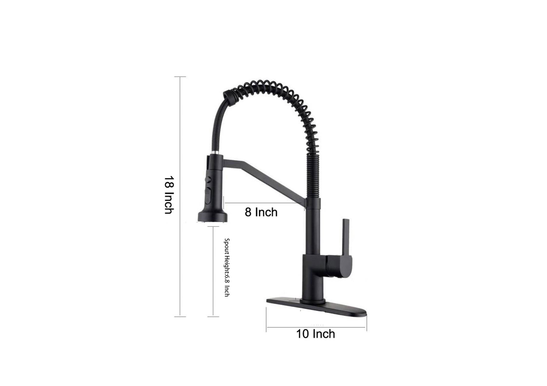 [Rainlex 6004H] Rainlex Pull Down Kitchen Faucet