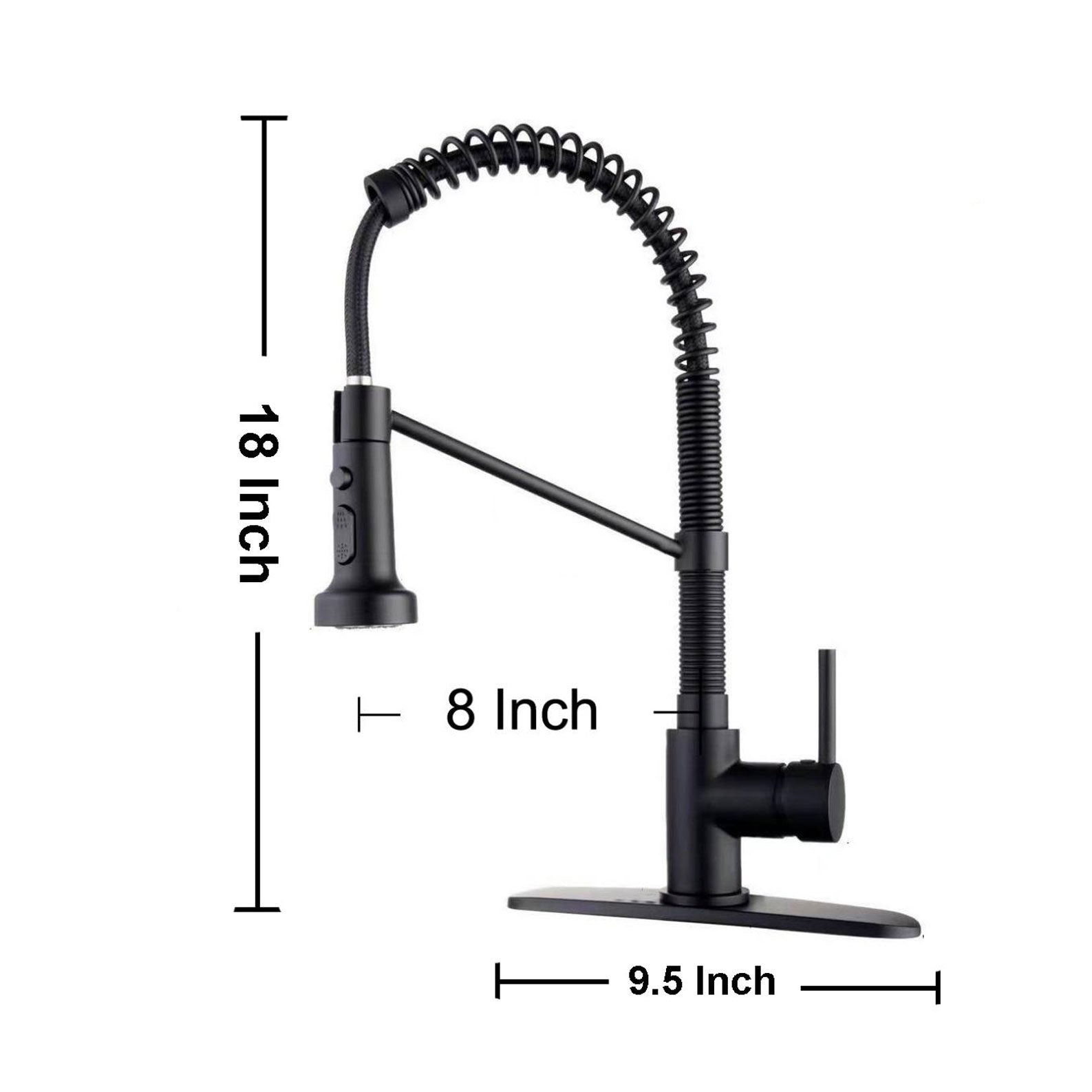 [Rainlex 6005] High Arc Pull-Out Modern Design Kitchen Faucet